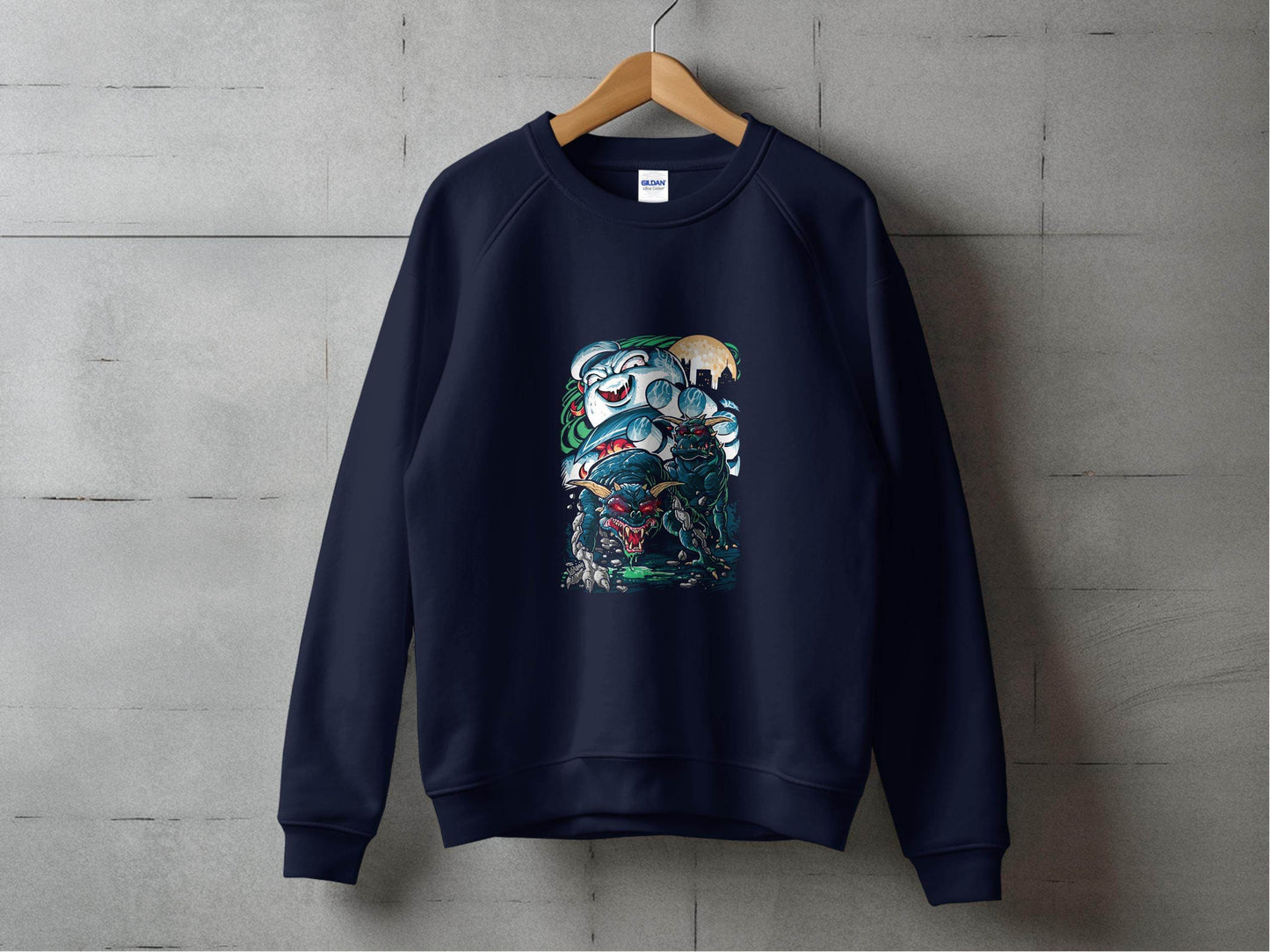 Monstrous Creatures Graphic Design Artwork Sweater - Design & Vybe