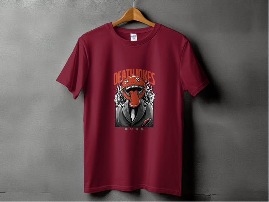 Death Jokes Scary Monster Graphic Artistic T-Shirt - Design & Vybe