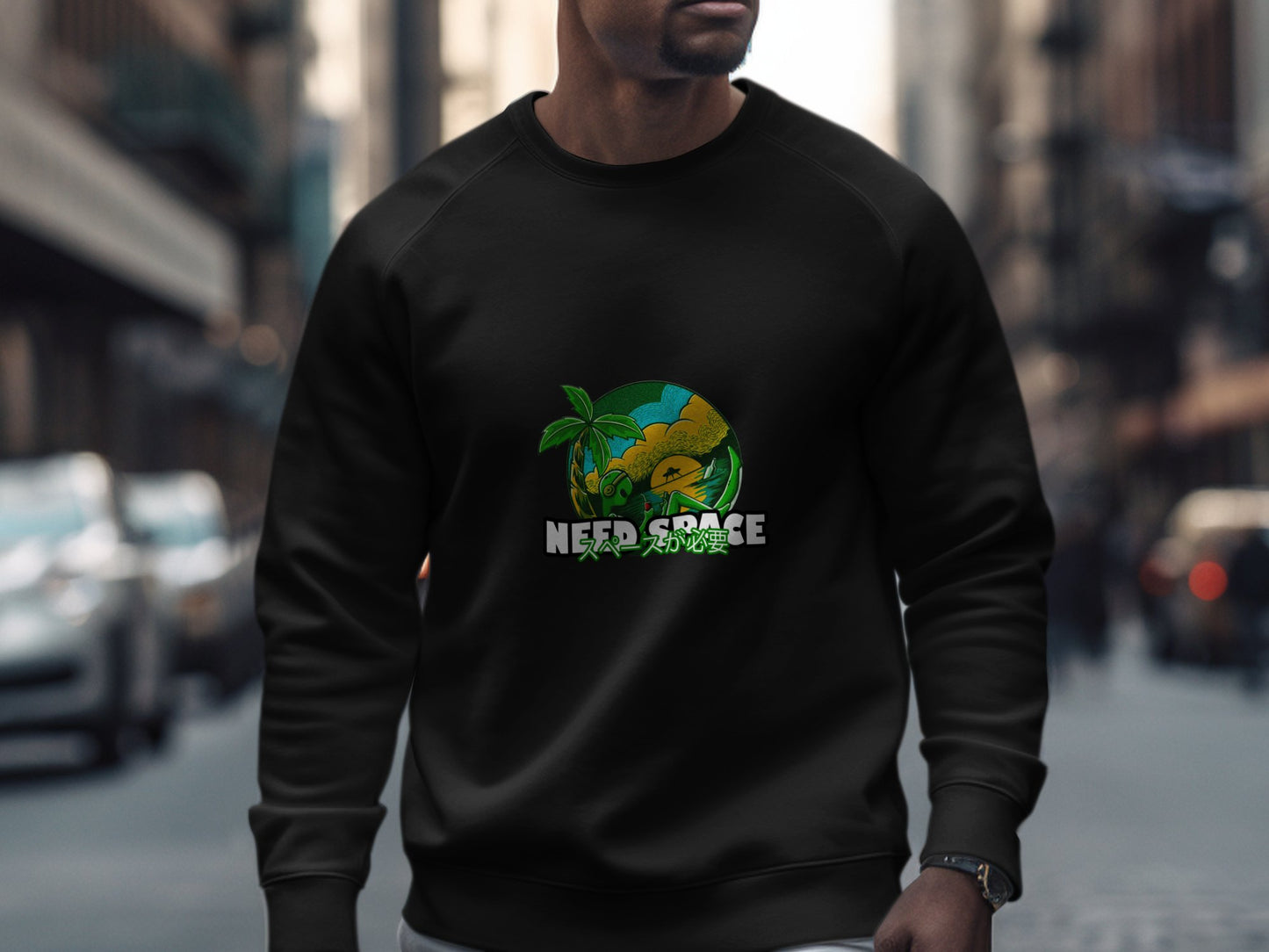 Need Space Adorable Sloth Design Sweatshirt product type