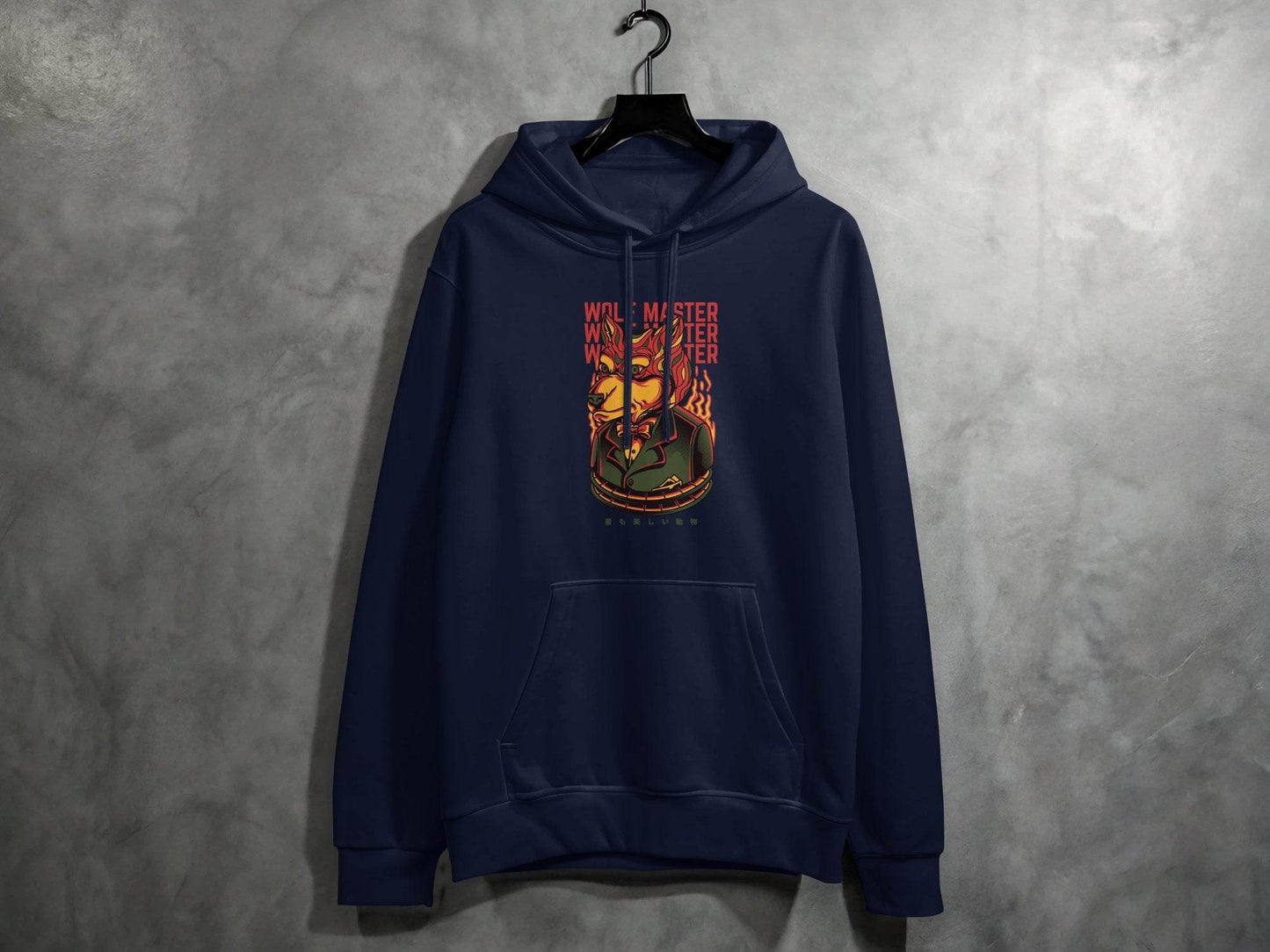 Wolf Master Illustration Artistic Apparel Design Hoodie - Design & Vybe