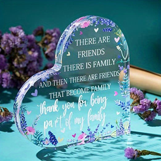 Acrylic Lavender Friendship Gift