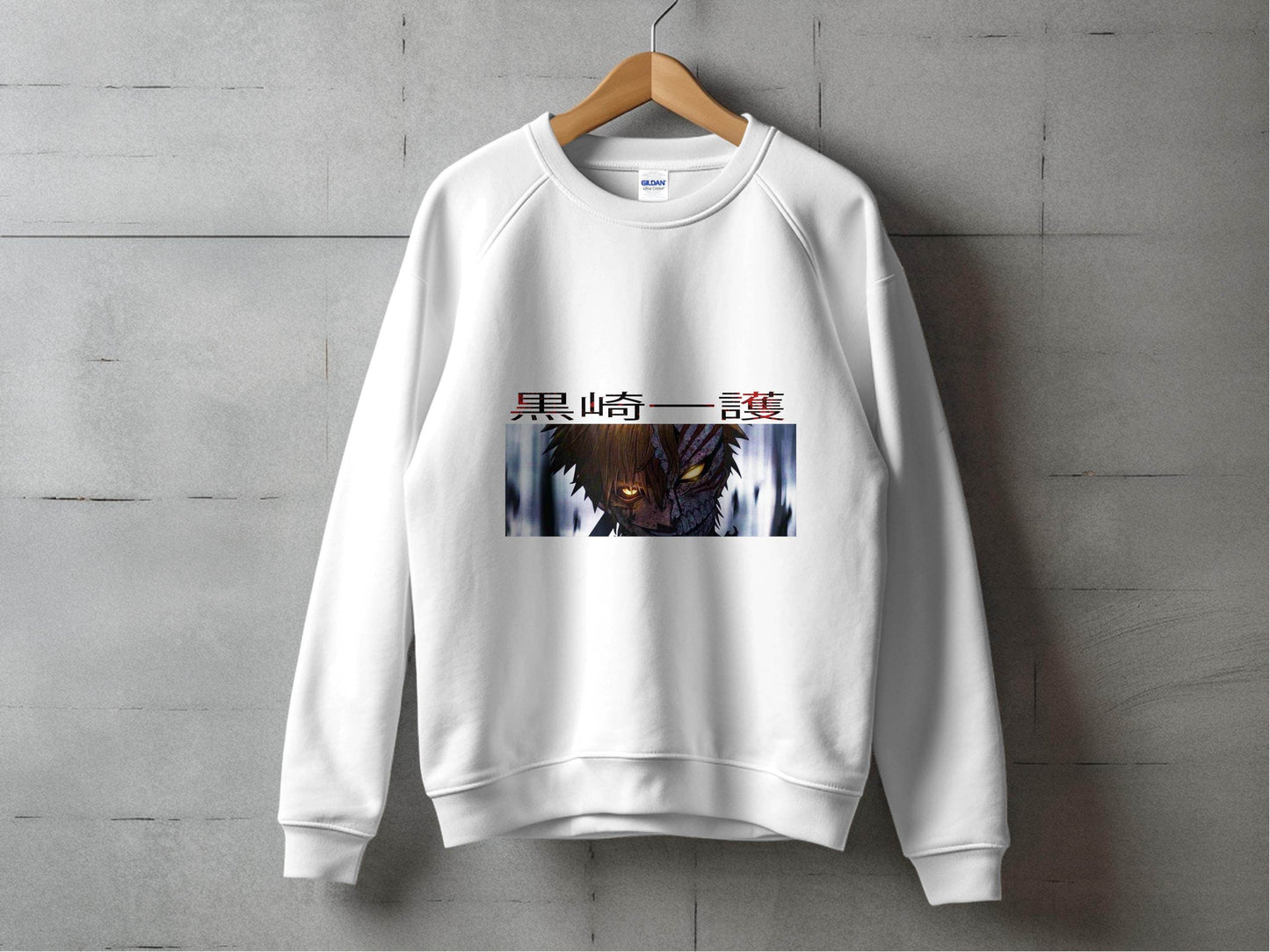 Anime Character Half Mask Kurosaki Ichigo Art Sweater - Design & Vybe