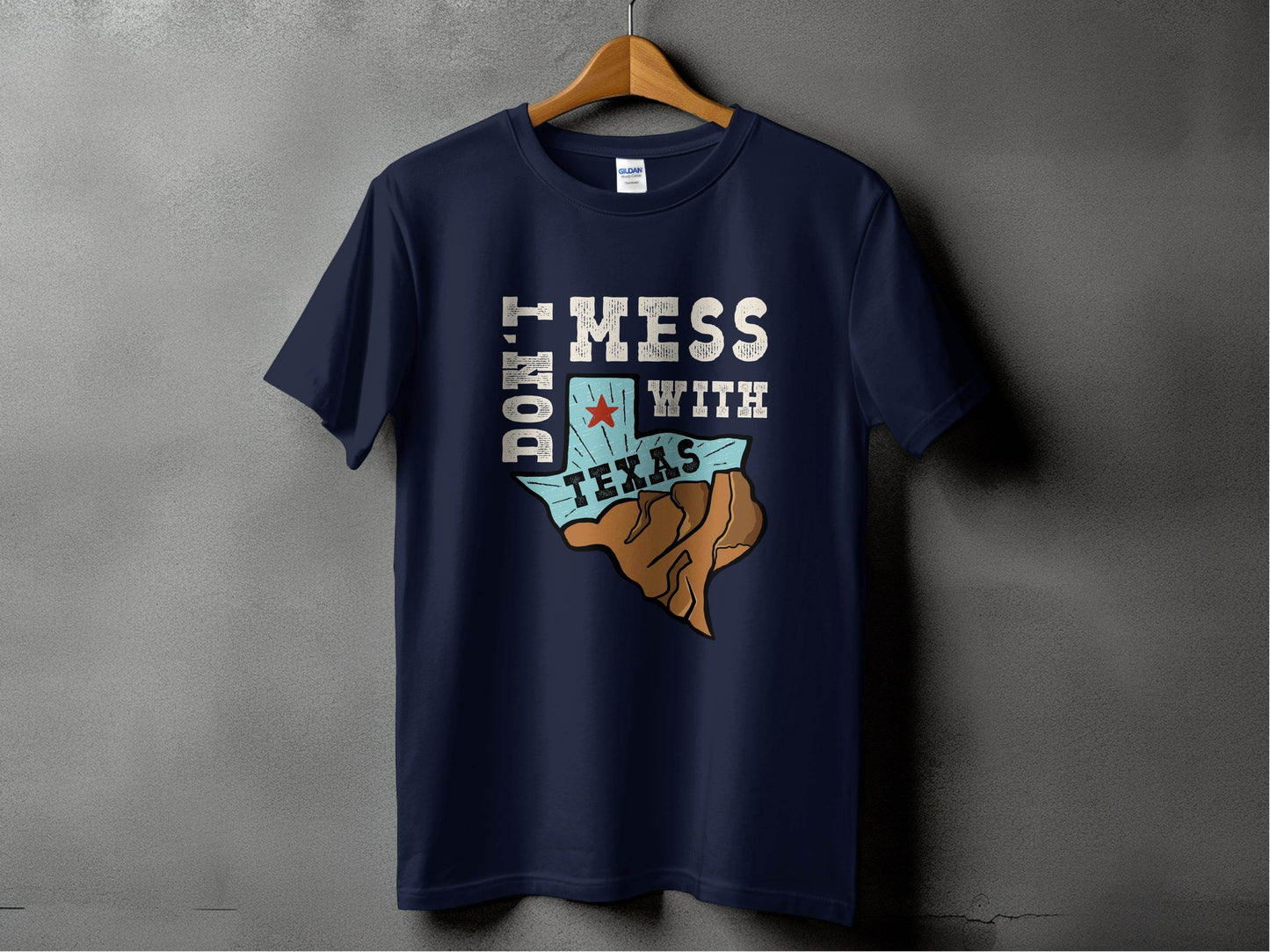 Iconic Don't Mess with Texas Graphic T-Shirt - Design & Vybe