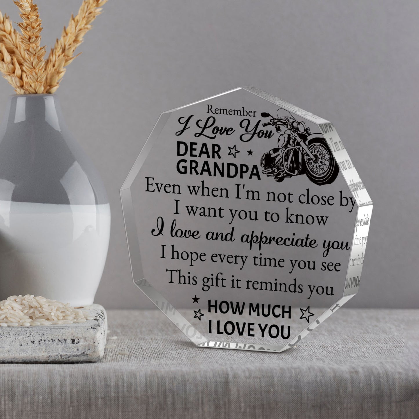 Grandpa Love & Appreciation Plaque