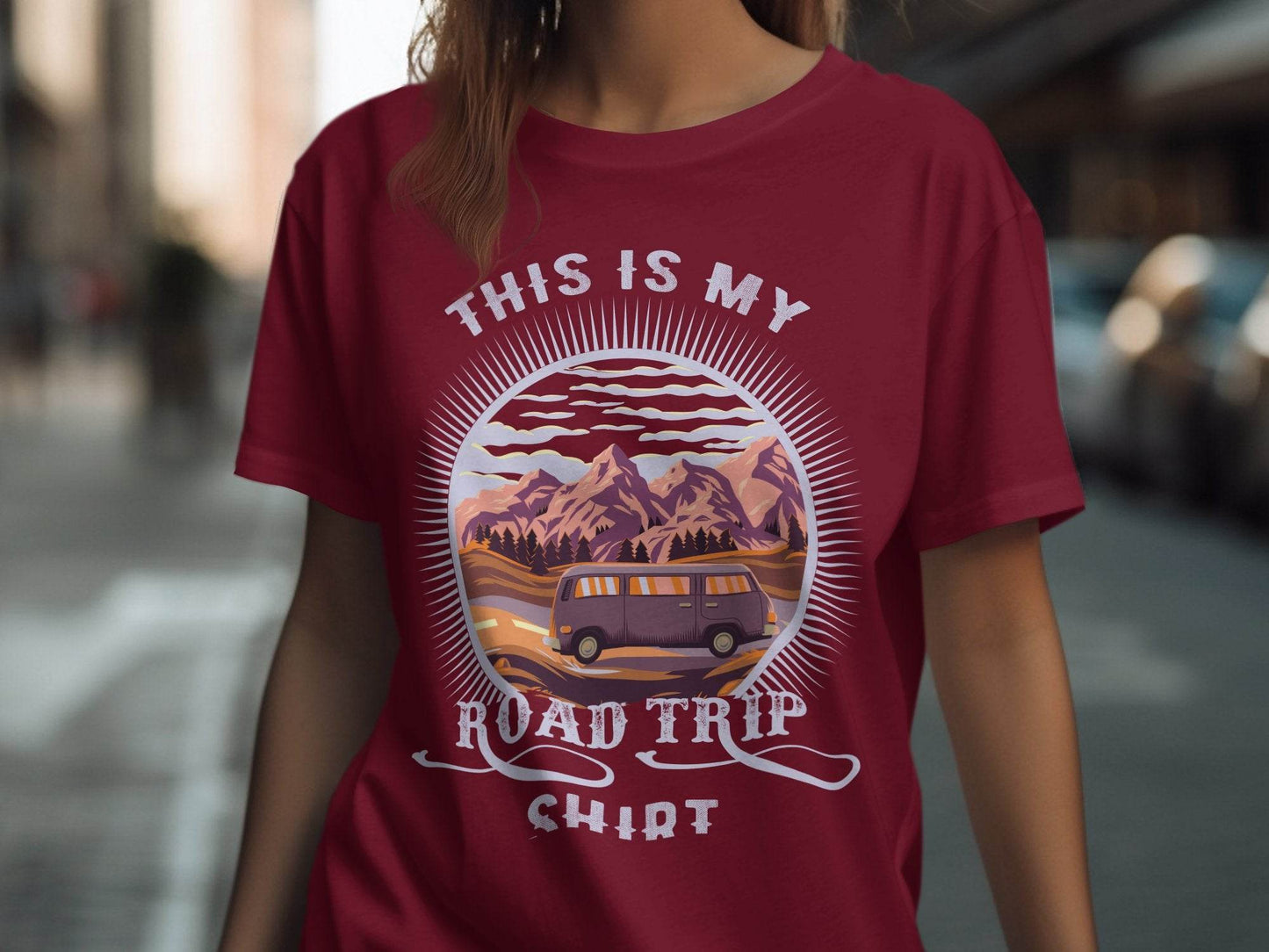 Road Trip Adventure Graphic Comfortable T-Shirt - Design & Vybe