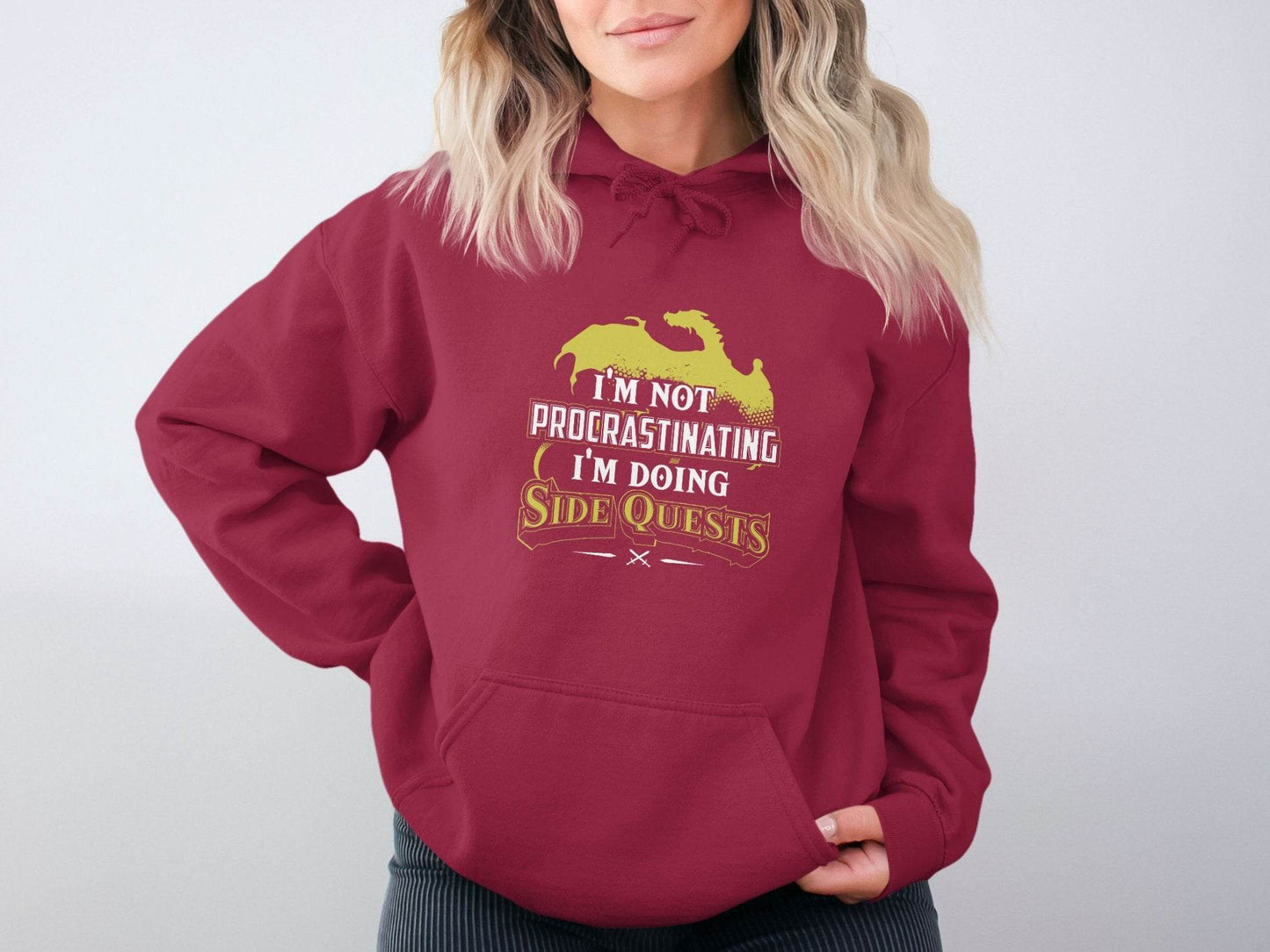 I Am Not Procrastinating I Am Doing Side Quests Hoodie - Design & Vybe