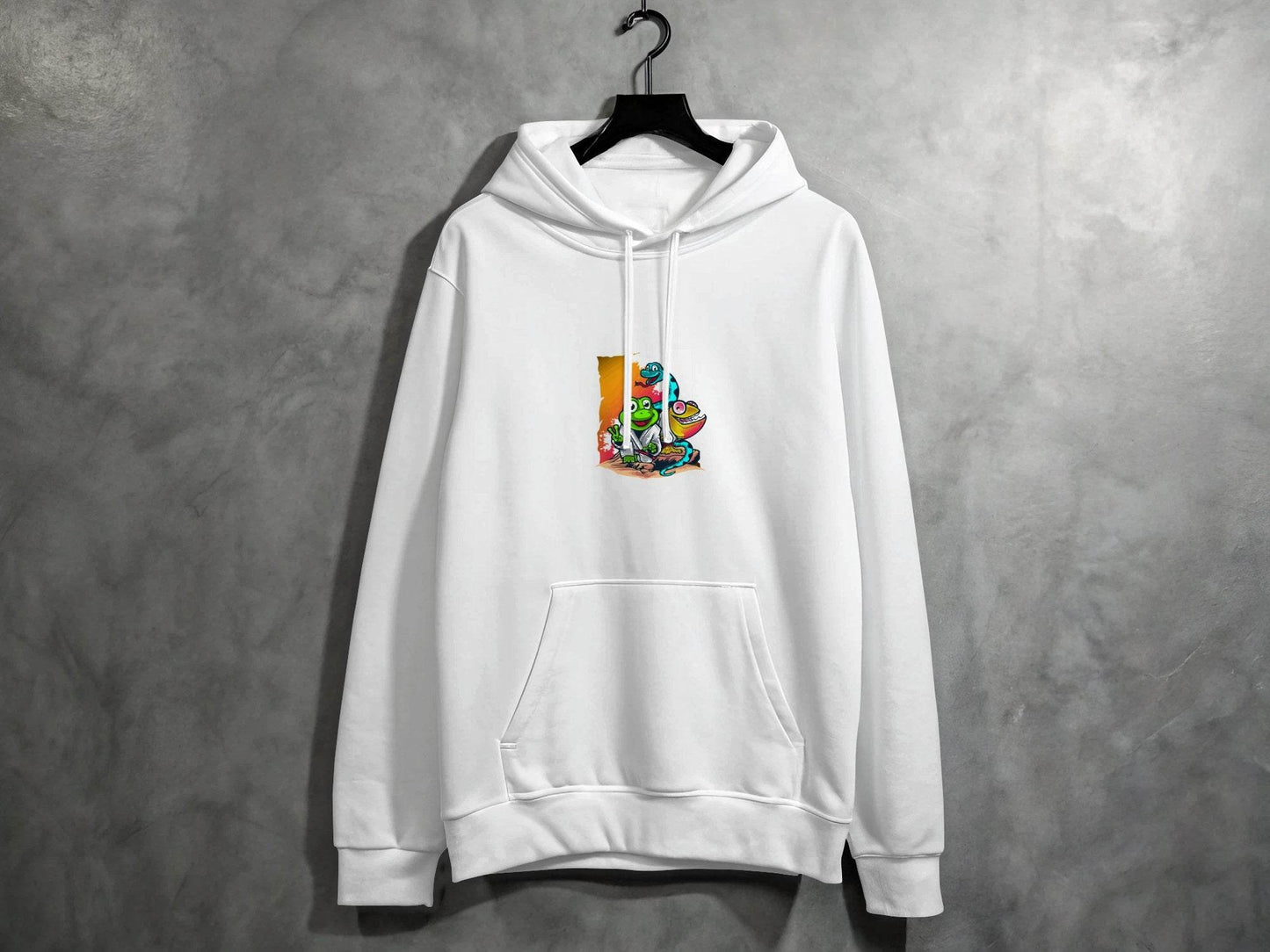 Animals in a Dojo Fighting Styles Illustration Hoodie - Design & Vybe