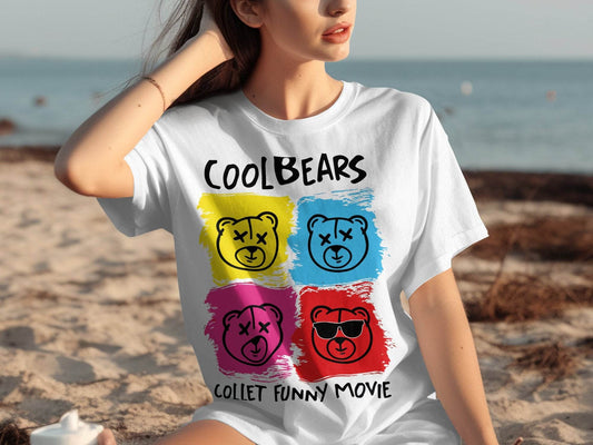 CoolBears Collet Funny Movie Graphics T-Shirt - Design & Vybe