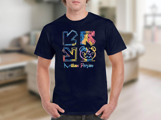Artisan Perjun Mad Bear Arrow Unique Artistic Pattern Graphic T-Shirt - Design & Vybe