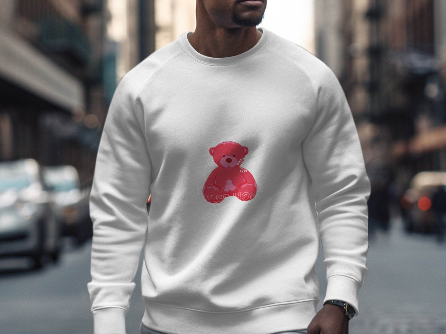 False Hope Teddy Premium Quality Graphic Design Sweater - Design & Vybe
