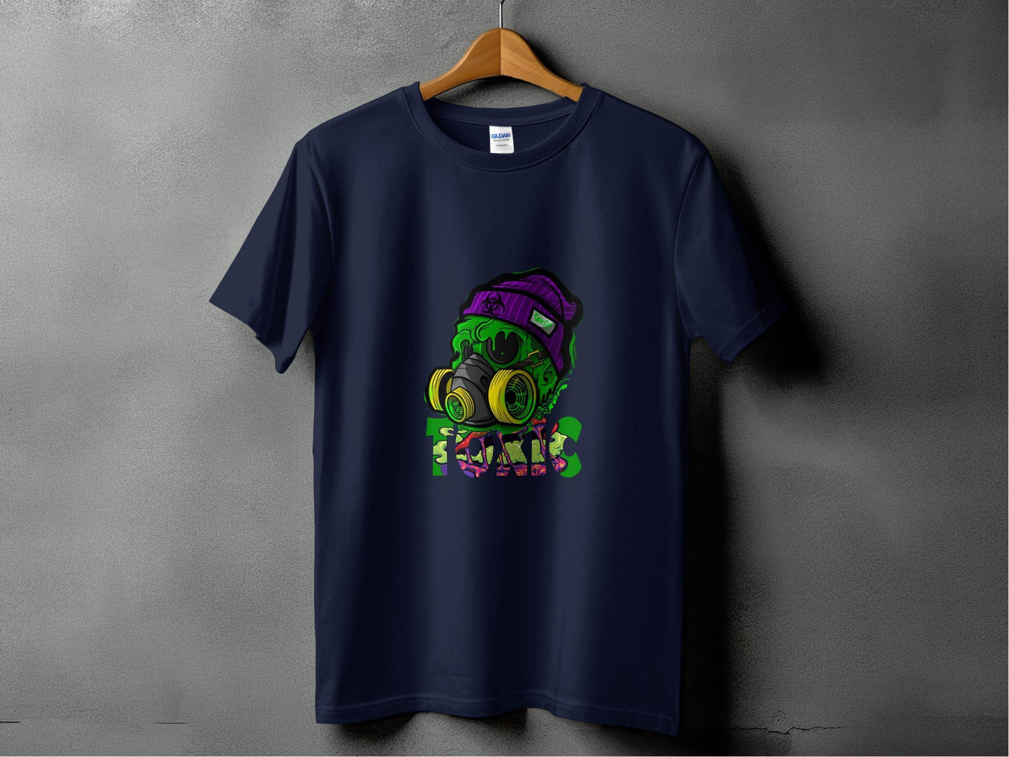 Toxic Waste Character Image Design Printed Graphic T-Shirt - Design & Vybe