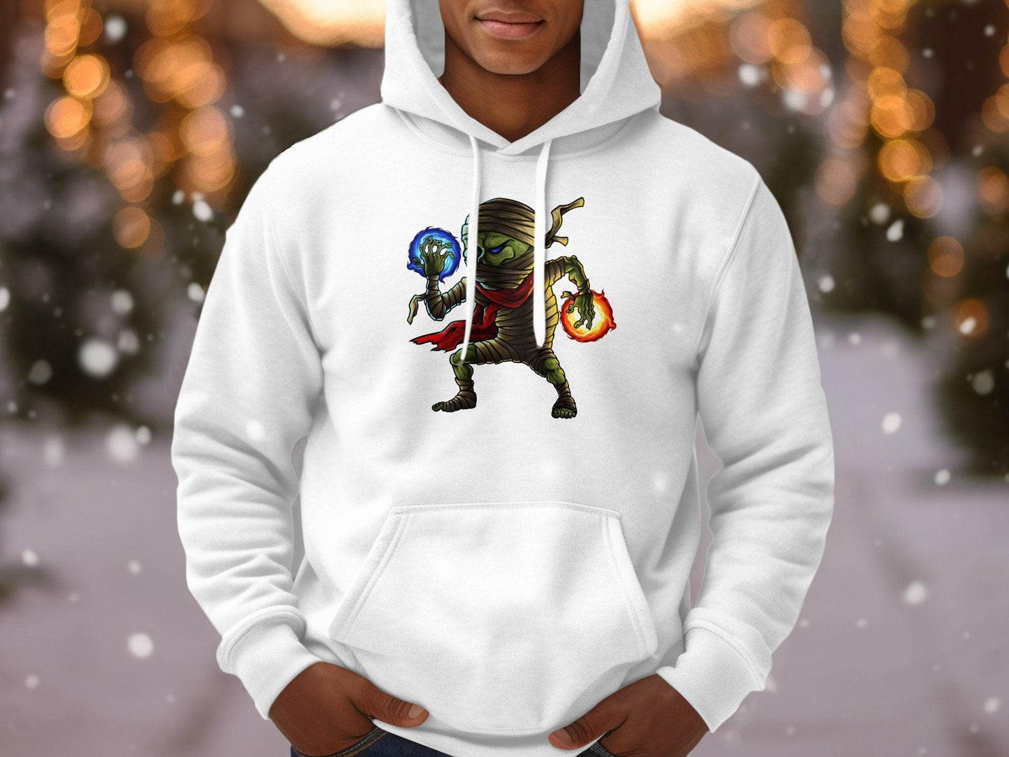 Elemental Zombie Mummy Character Design Graphic Hoodie - Design & Vybe