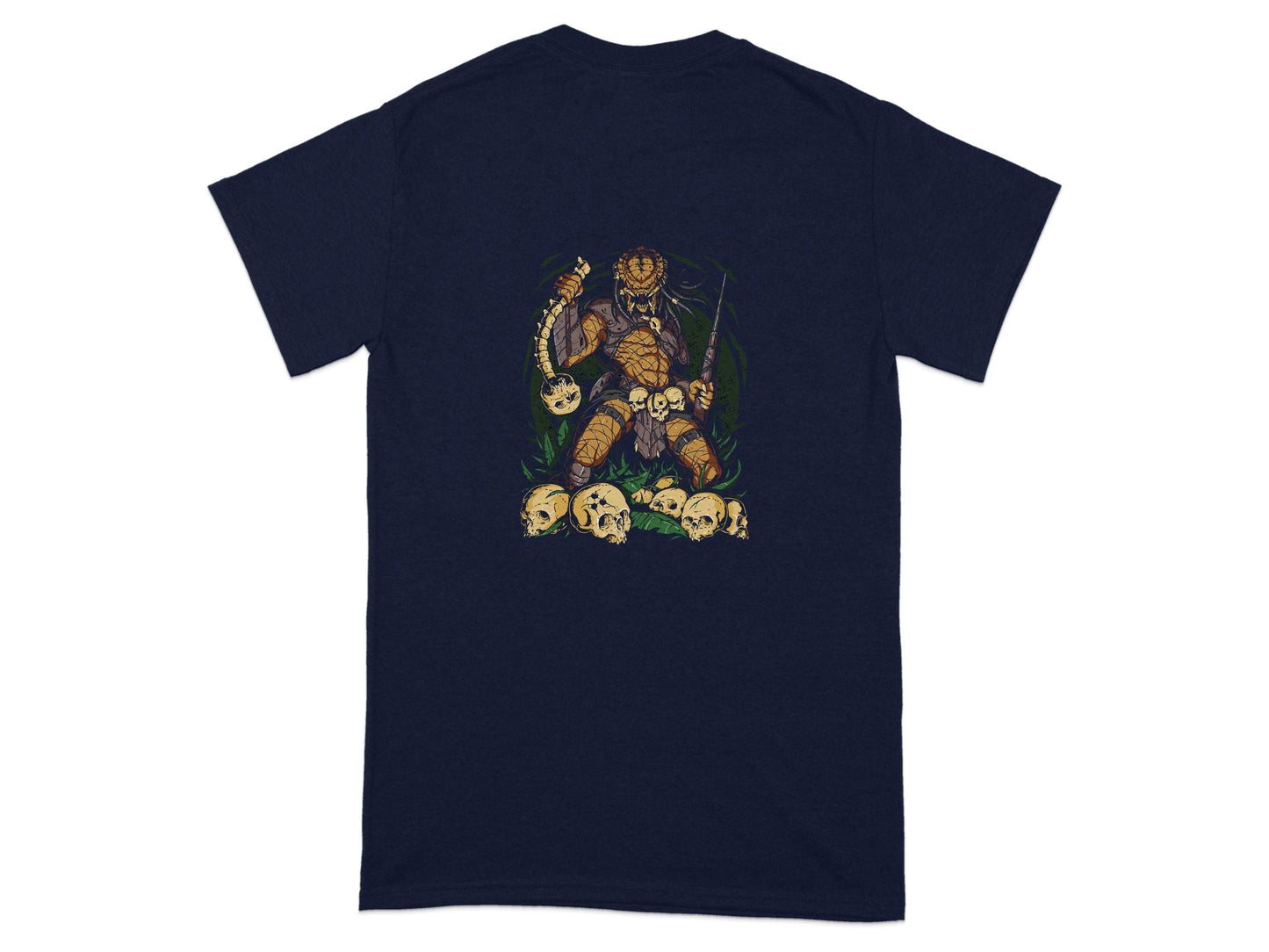 Predator with Skulls Illustration T-Shirt product type