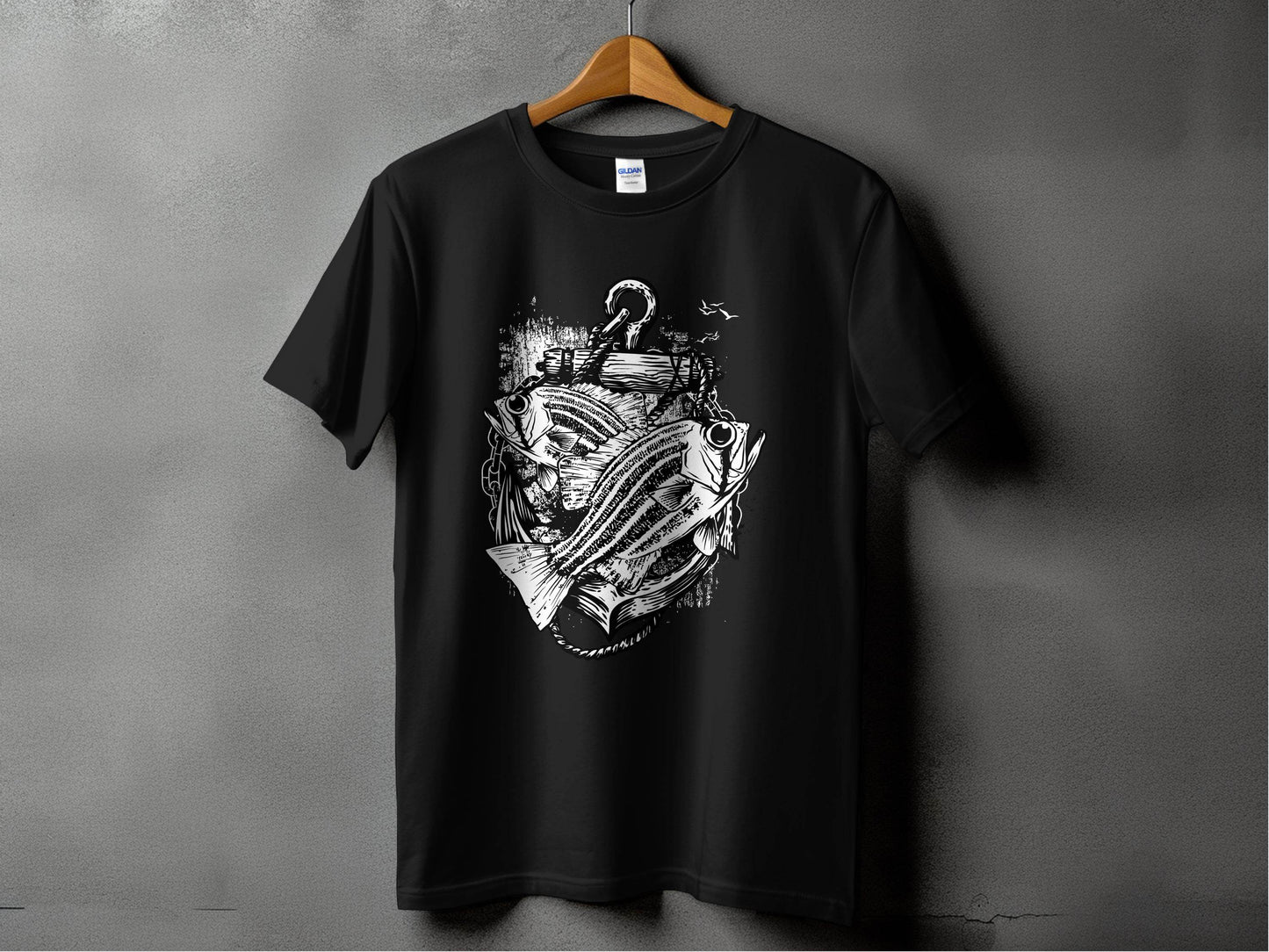 Fishing Inspired Nautical Graphic T-Shirt - Design & Vybe
