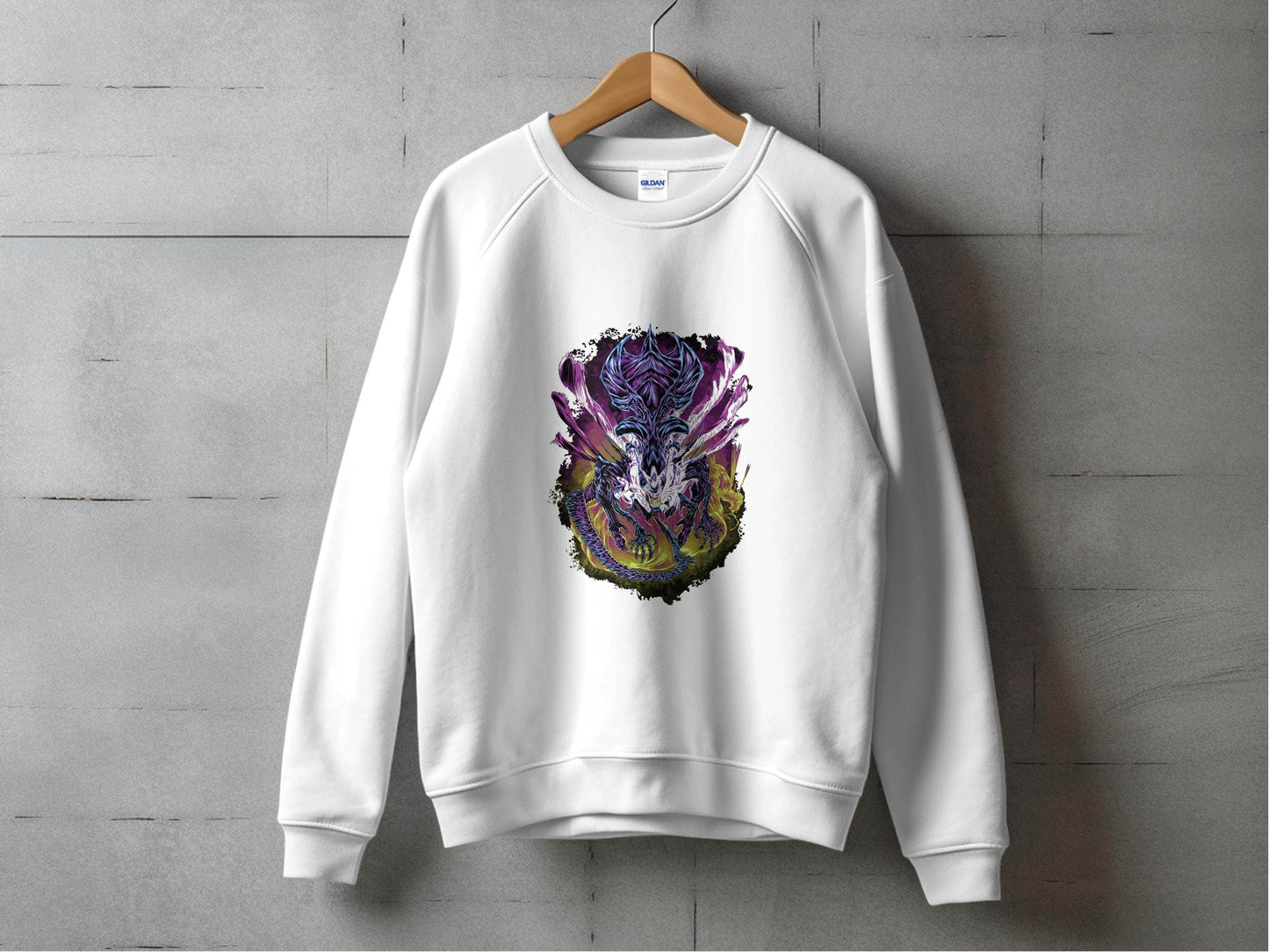 The Queen Xenomorph Art Monster Illustration Sweater - Design & Vybe