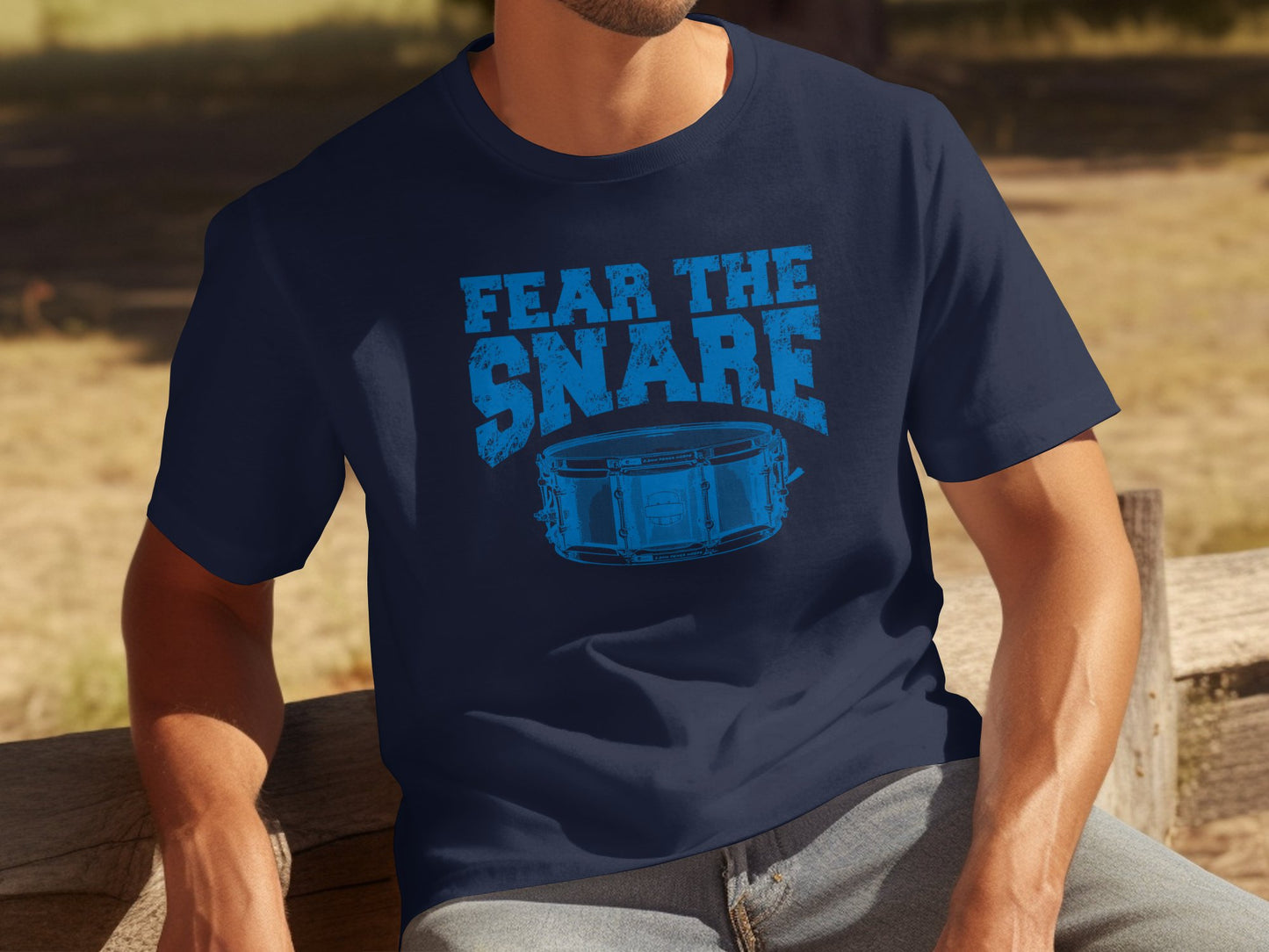 Fear The Snare Drummer Graphic Tee product