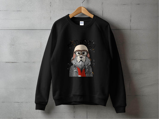 Born to Ride Cool Biker Themed Graphic Sweater - Design & Vybe