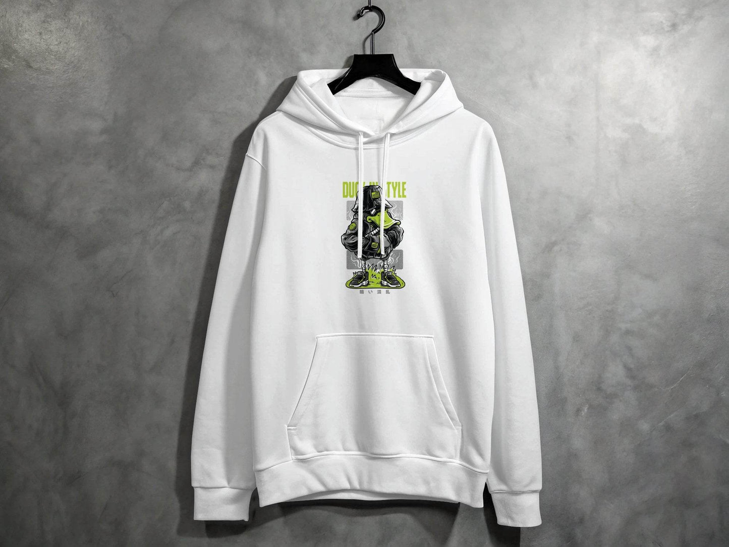 Duck in Style Cool Graphic Illustration Unisex Hoodie - Design & Vybe