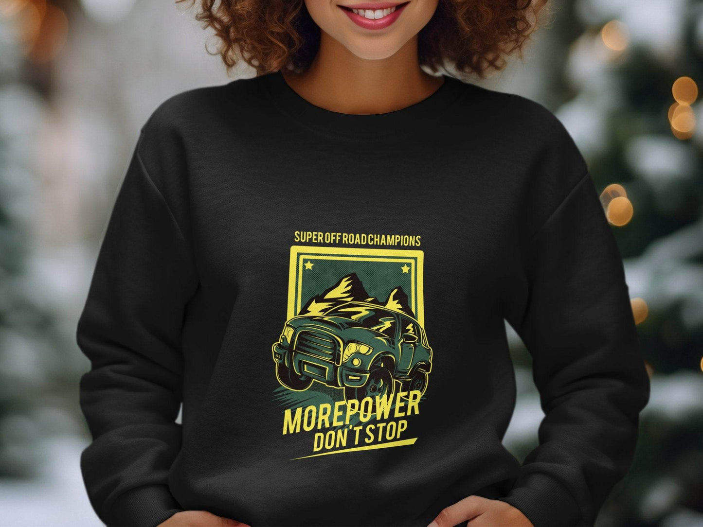 Morepower Don't Stop Super Off Road Champions Graphic Hoodie - Design & Vybe