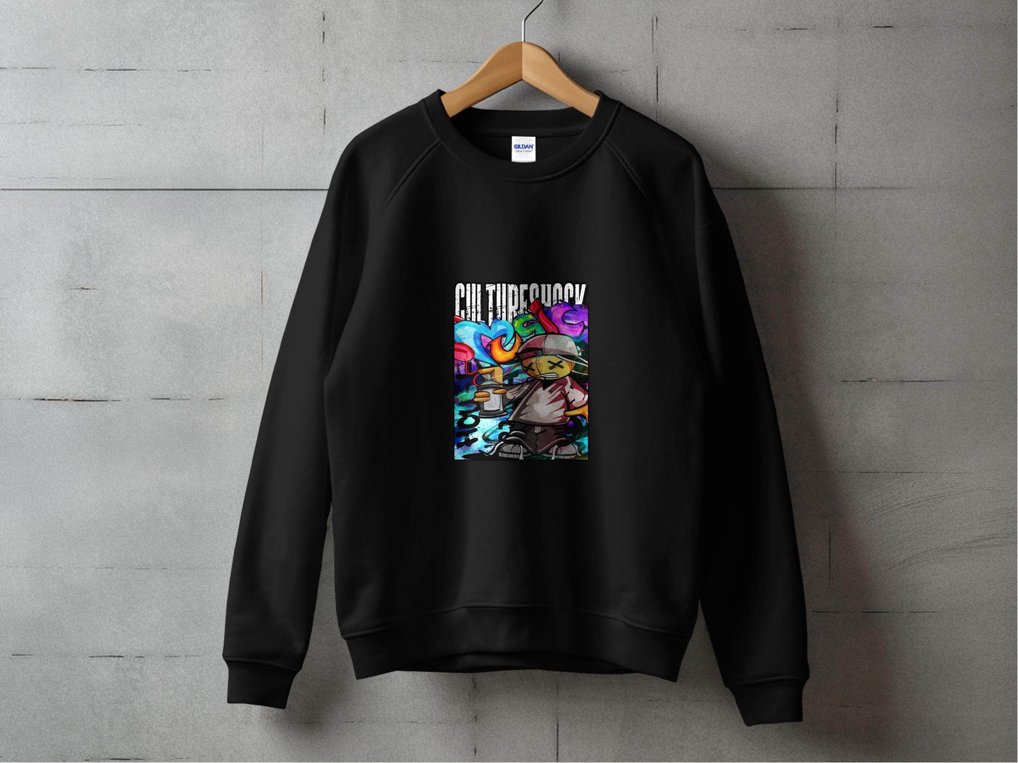 Culture Shock Graphic Illustration Based Art Sweater - Design & Vybe