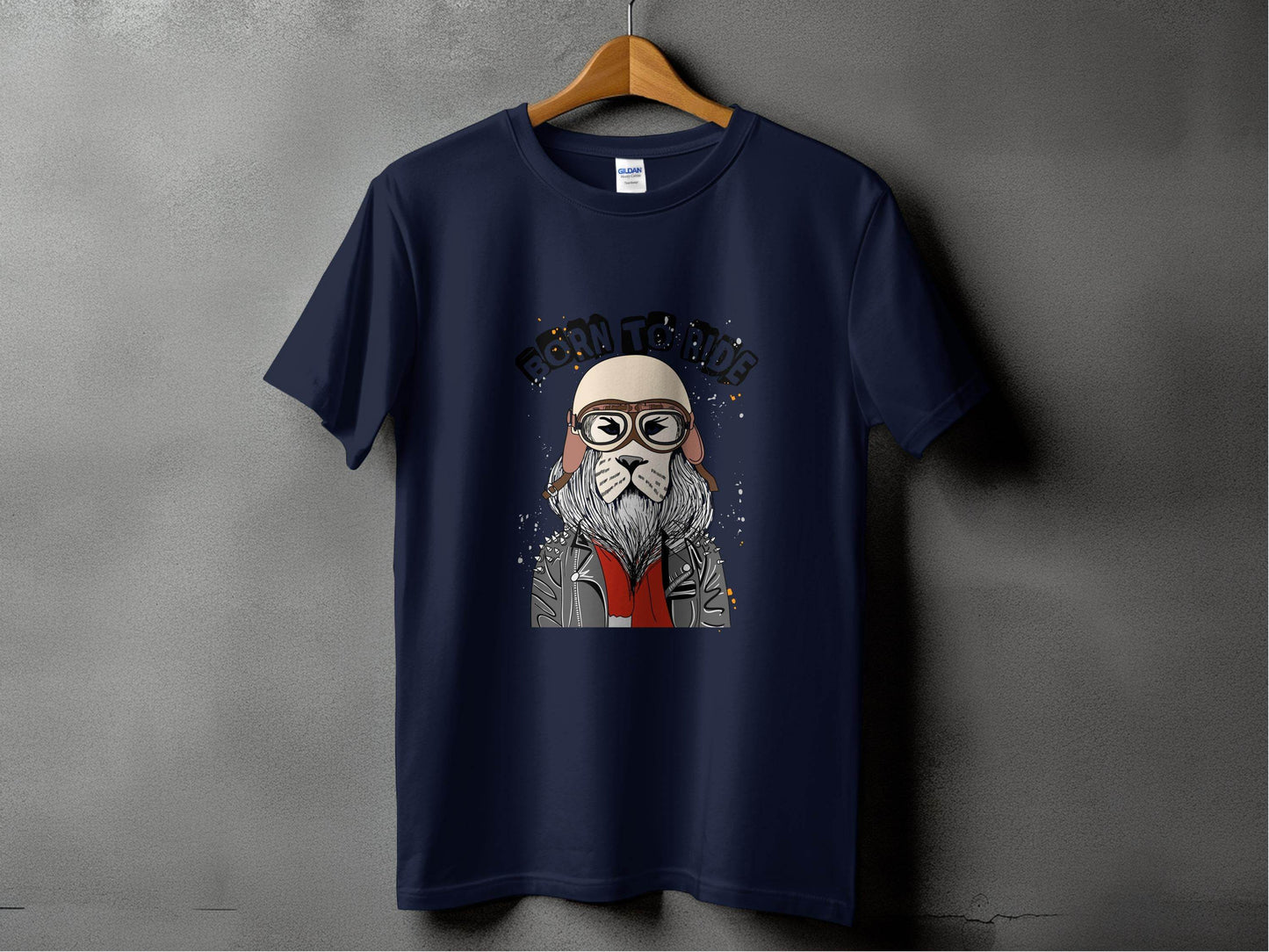 Born to Ride Cool Biker Themed Graphic T-Shirt - Design & Vybe