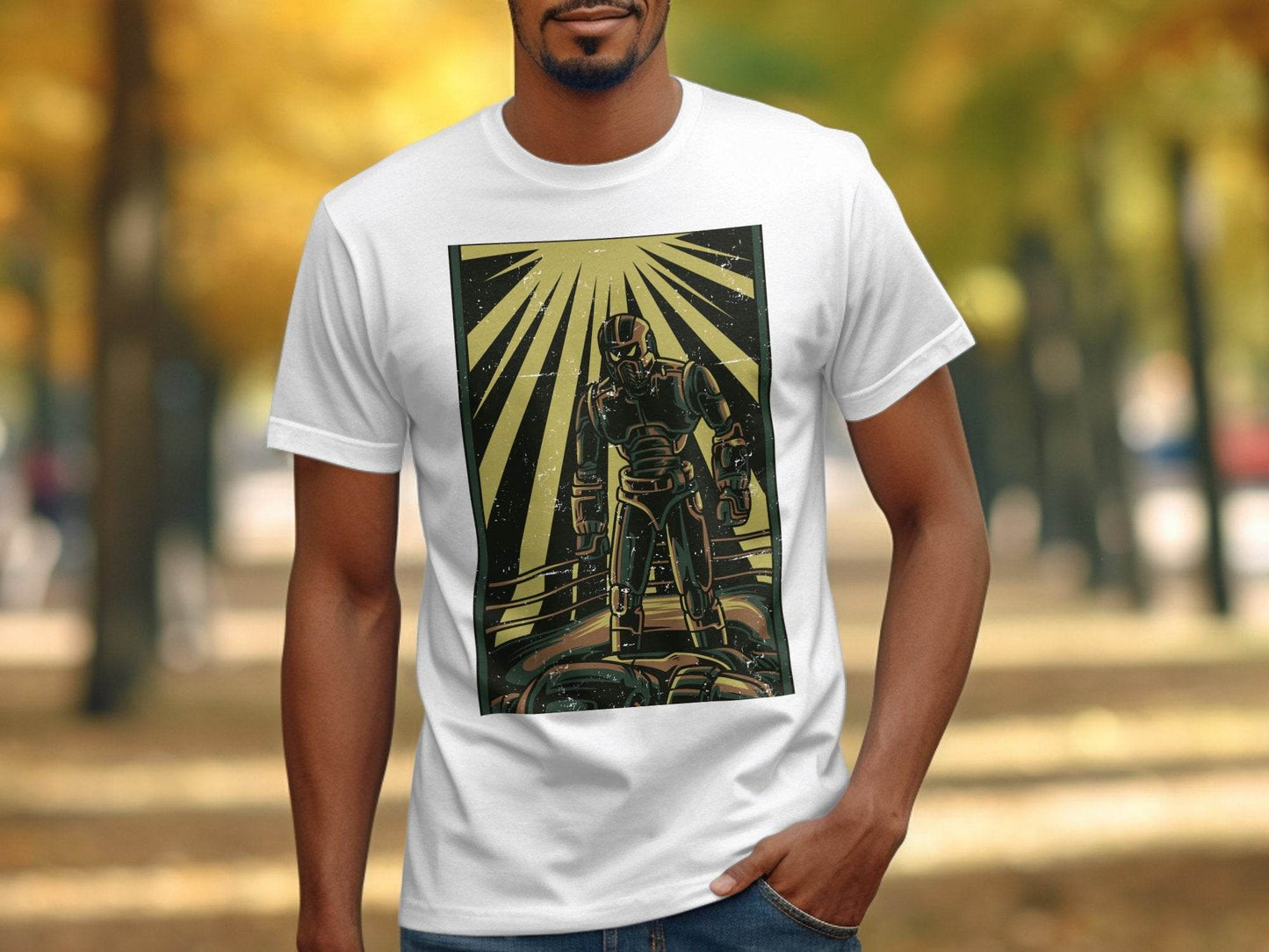 Total Defeated Back From The Death Stylish Graphic T-Shirt - Design & Vybe