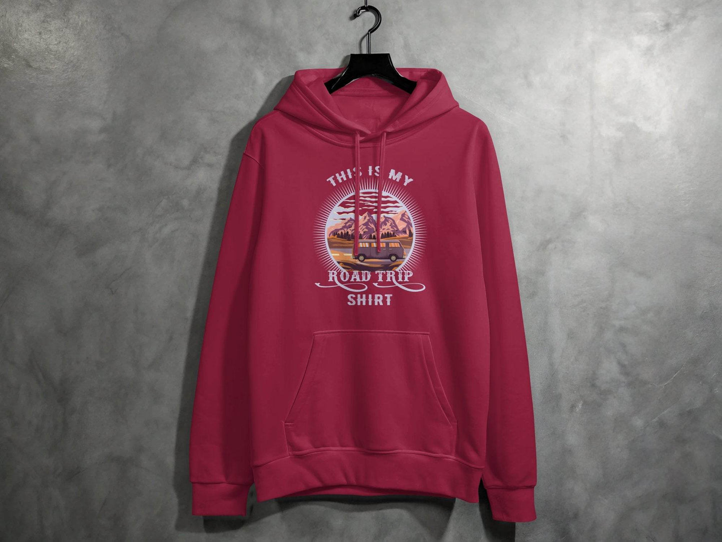Road Trip Adventure Graphic Comfortable Hoodie - Design & Vybe