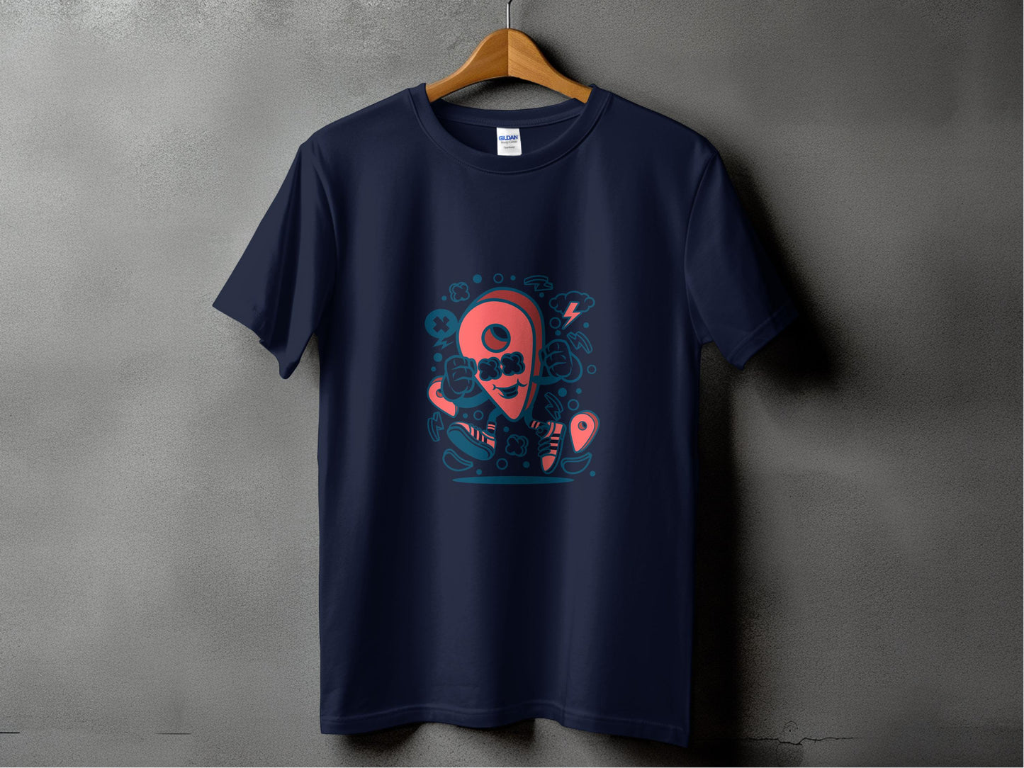 Abstract Skull Design Graphic Print T-shirt product type