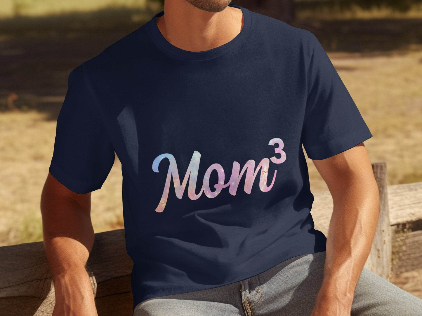 Mom Cubed Galaxy Design For Mothers Mothers Day T-Shirt - Design & Vybe