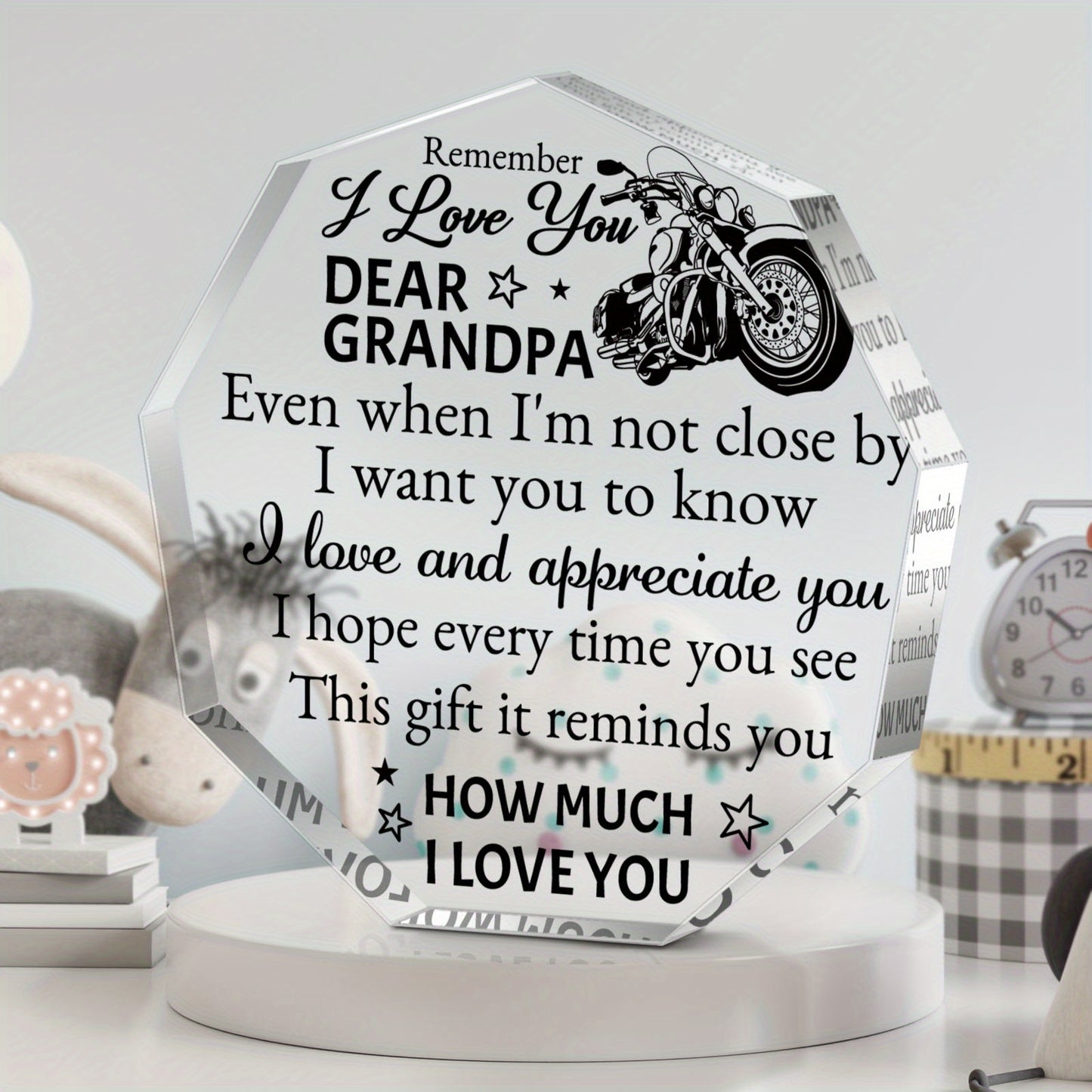 Grandpa Love & Appreciation Plaque