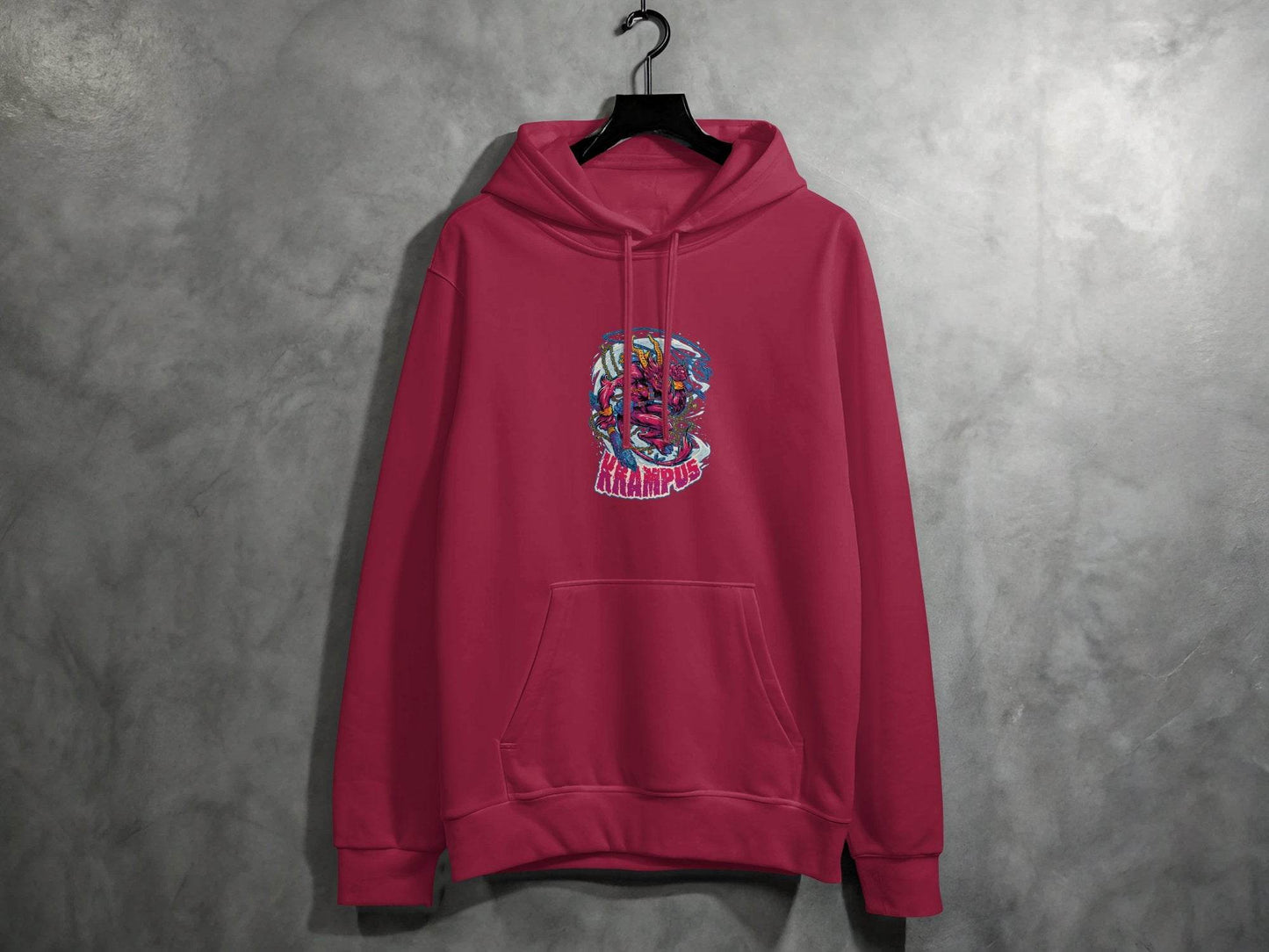 Krampus Devil Folklore Christmas Monster Themed Hoodie - Design & Vybe