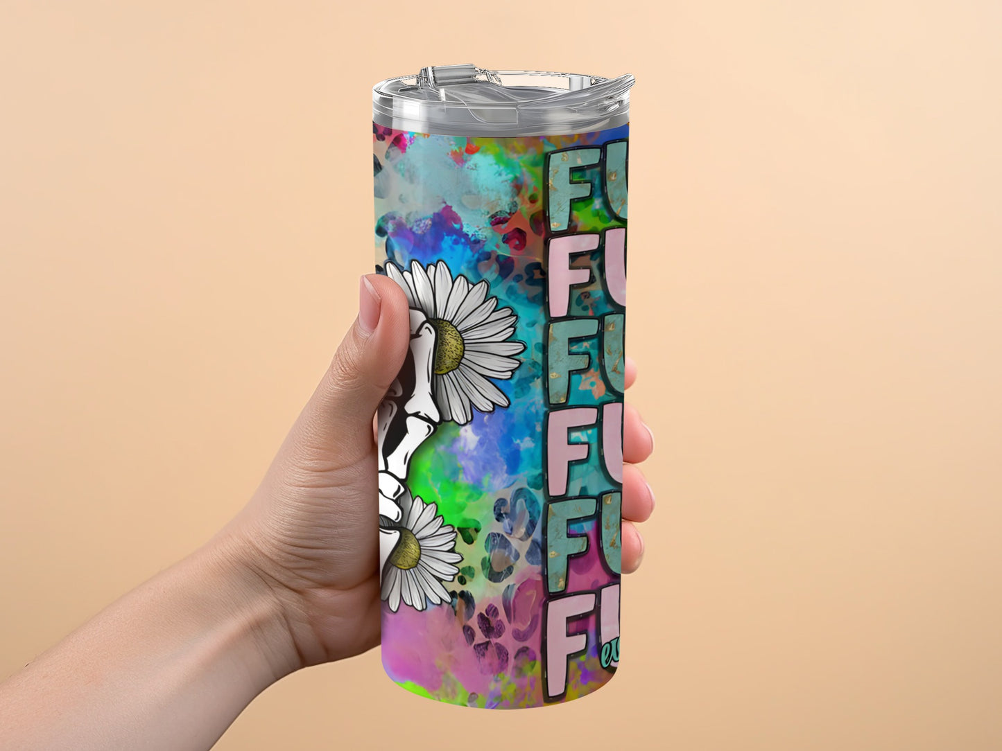 Vibrant Floral Design Insulated Tumbler Beverage product type