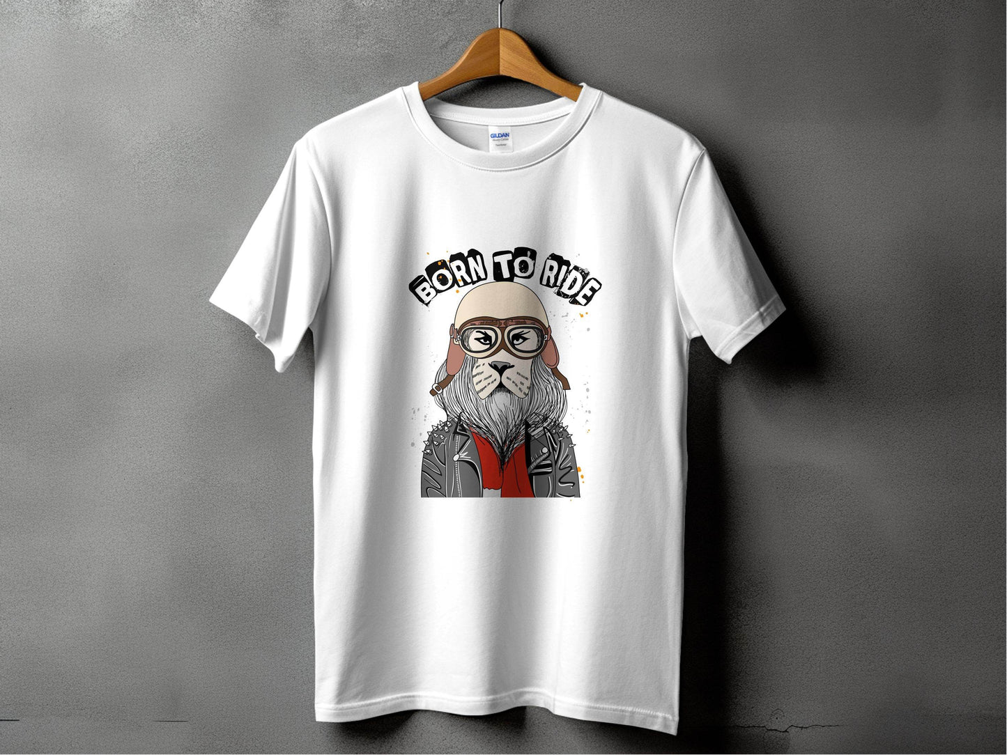 Born to Ride Cool Biker Themed Graphic T-Shirt - Design & Vybe