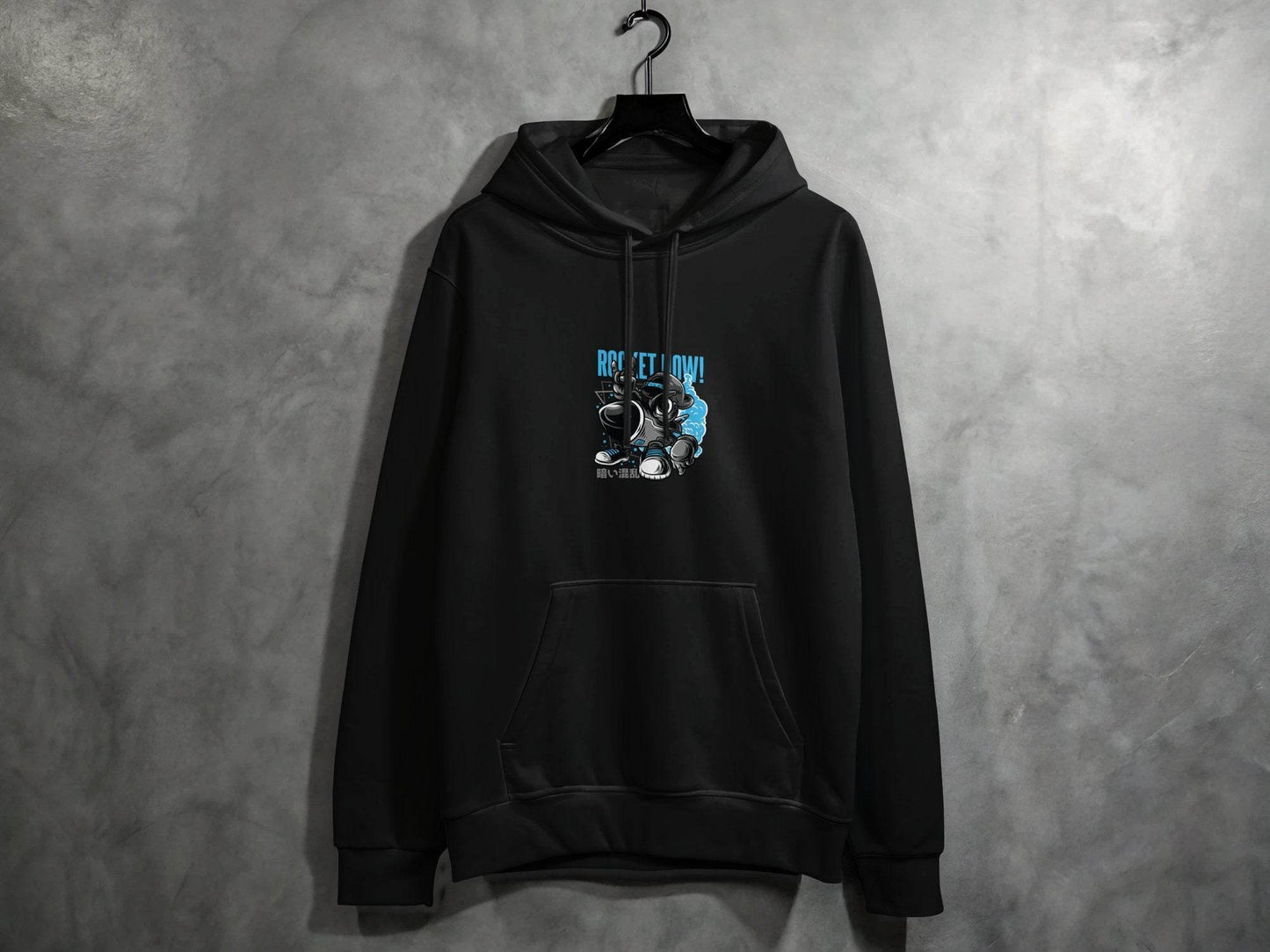 Rocket Now Cartoon Character Cool Design Art Hoodie - Design & Vybe