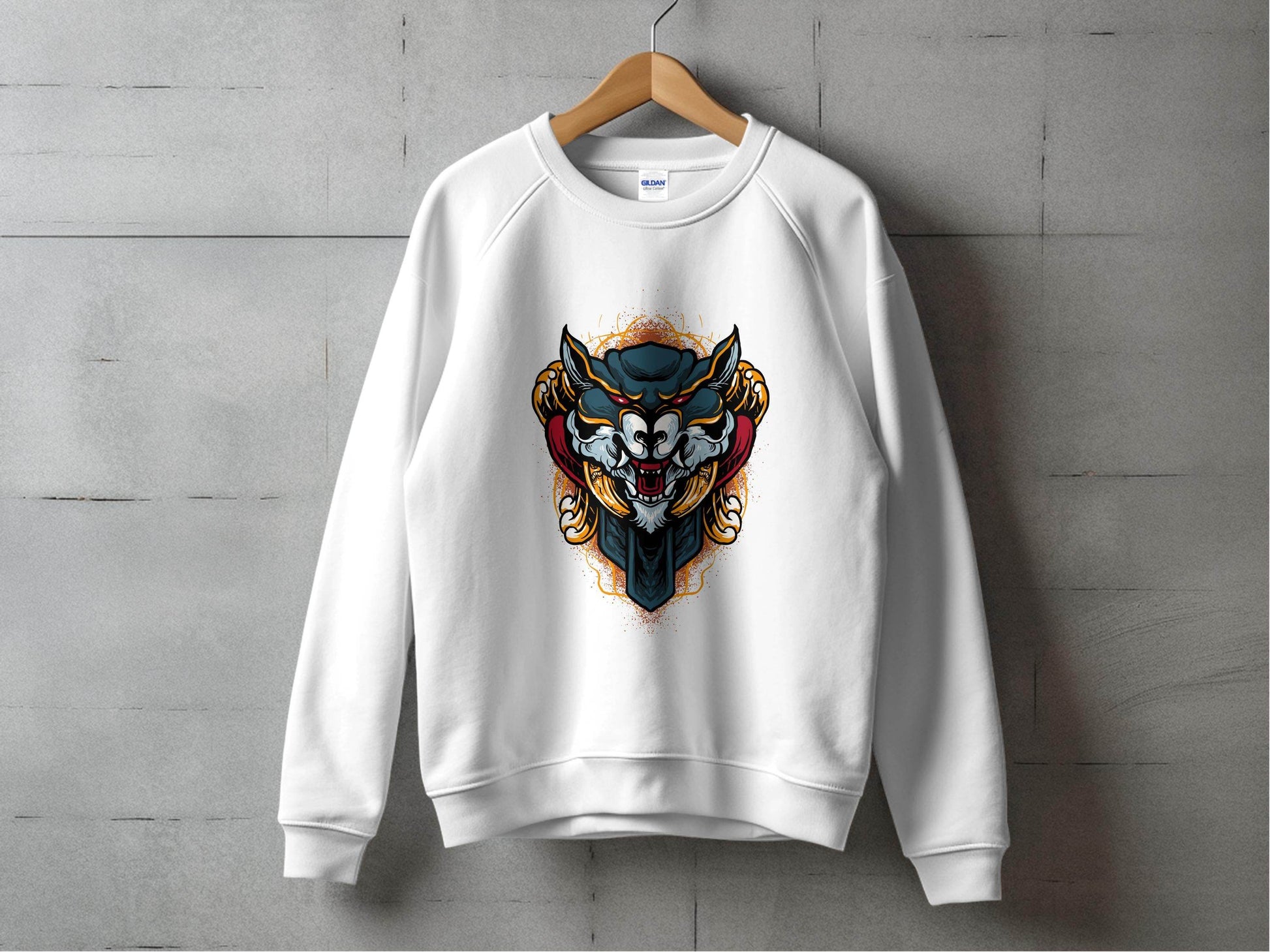 Fierce Design Sweater Stylish Exclusive Graphic Sweater - Design & Vybe
