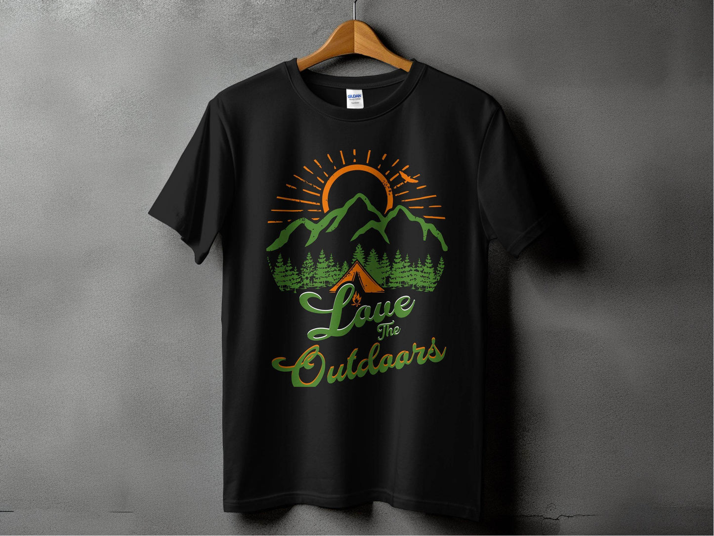 Love The Outdoors Graphic Adventure T-Shirt - Design & Vybe