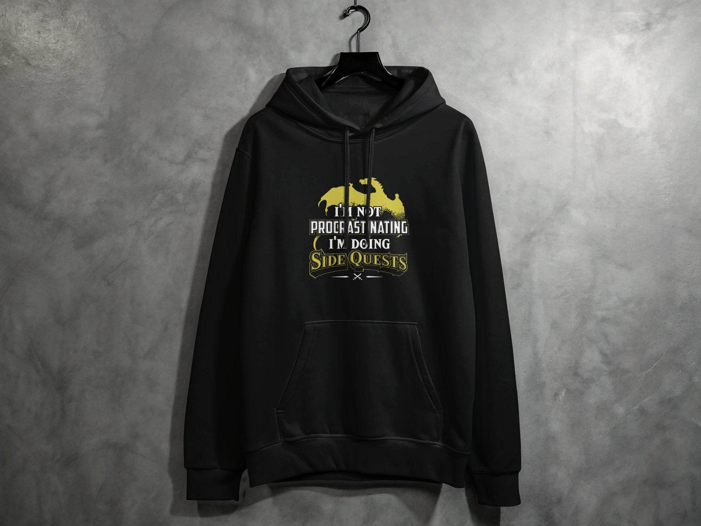 I Am Not Procrastinating I Am Doing Side Quests Hoodie - Design & Vybe