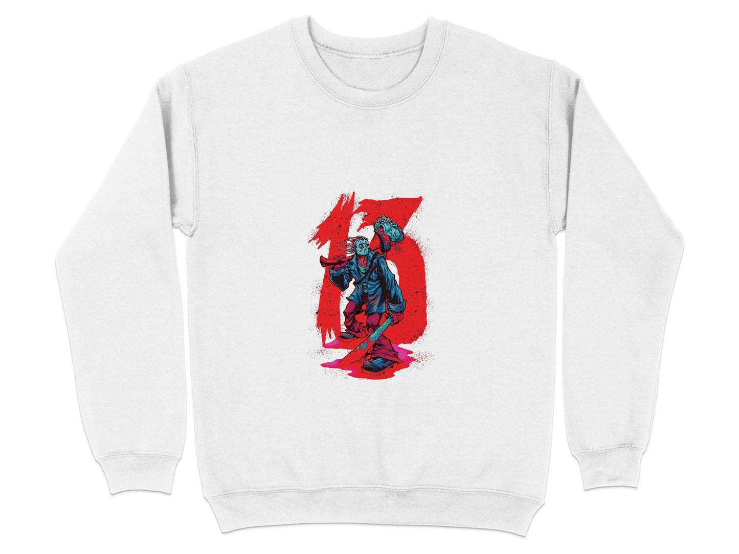 Friday the 13th Jason Voorhees Horror Art Sweater - Design & Vybe