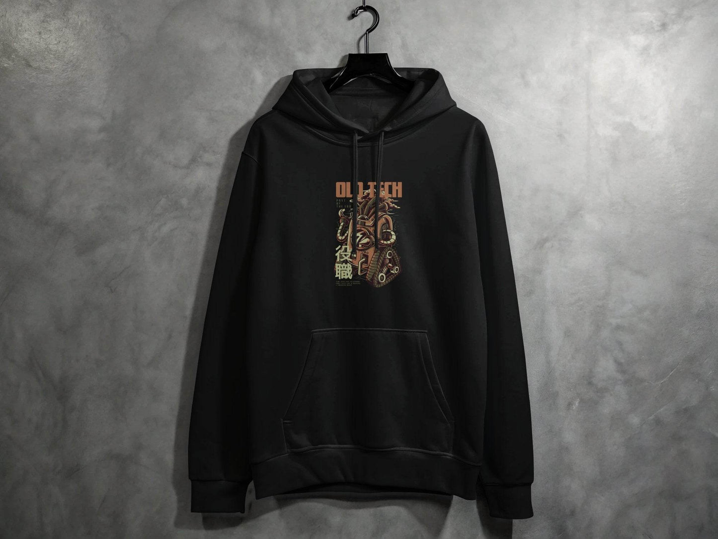 Old Tech Post of the End Robot Inspired Hoodie - Design & Vybe