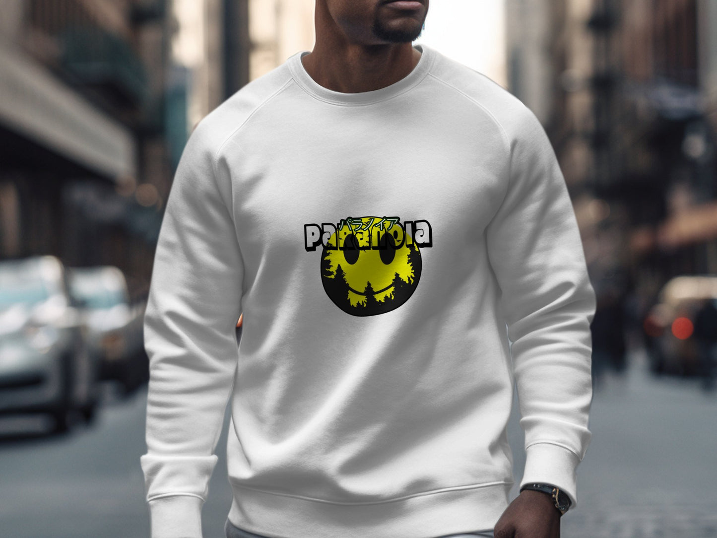 Paranoia Graphic Long Sleeve Shirt product