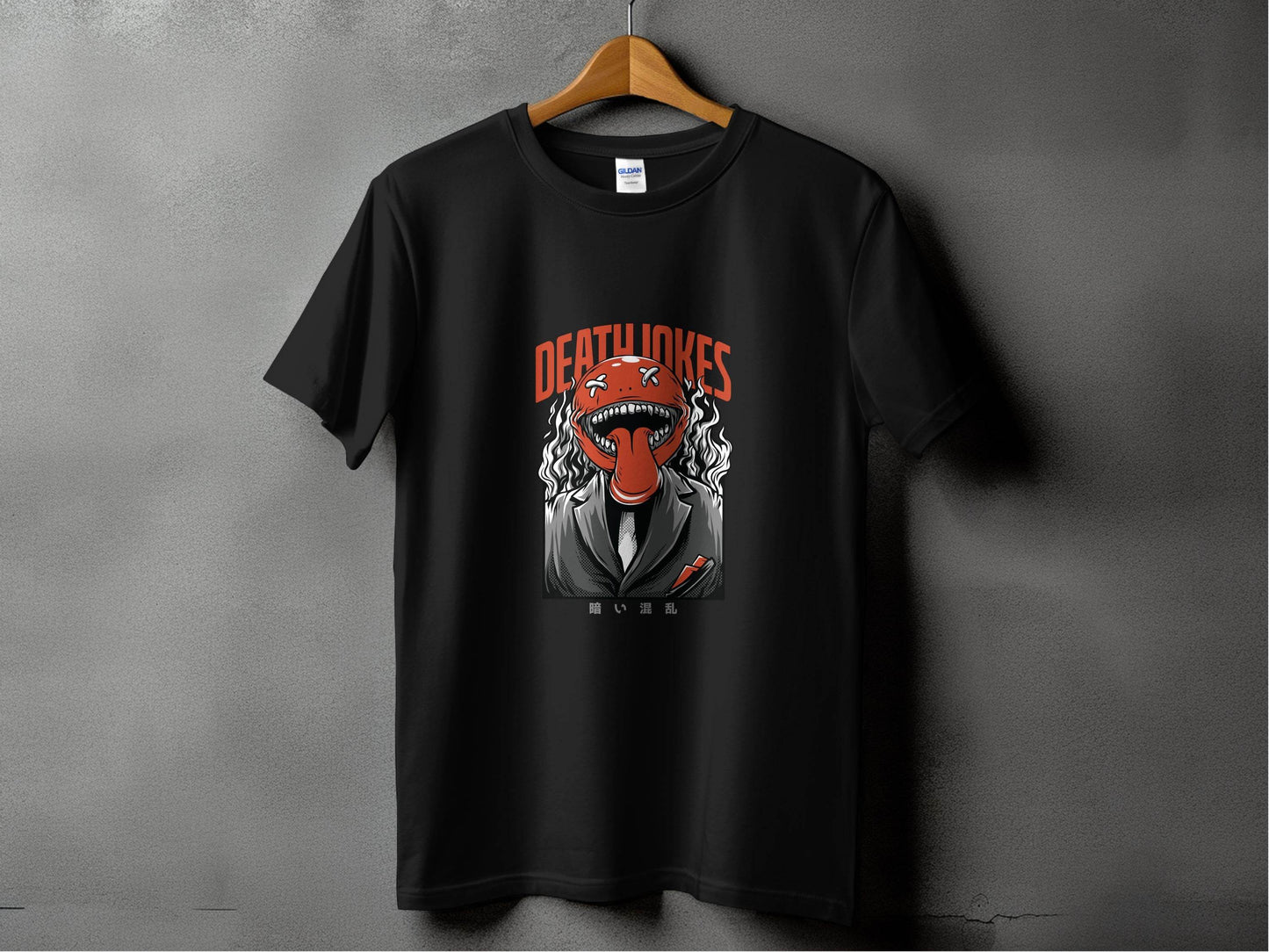Death Jokes Scary Monster Graphic Artistic T-Shirt - Design & Vybe