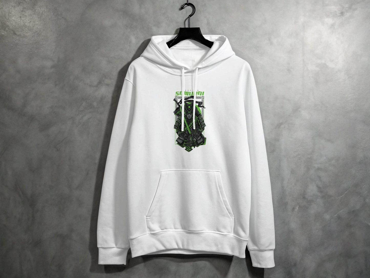 Warrior Lion Samurai Design Graphic Art Hoodie - Design & Vybe