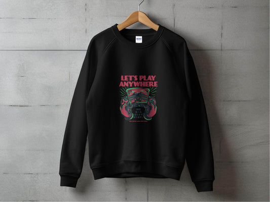 Let's Play Anywhere Retro Gamer Will Know It Hoodie - Design & Vybe