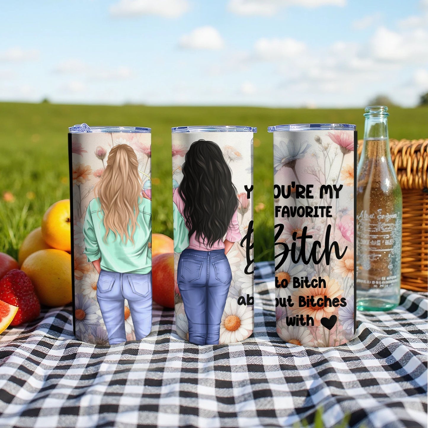 Personalized Friendship Design Insulated Tumbler product