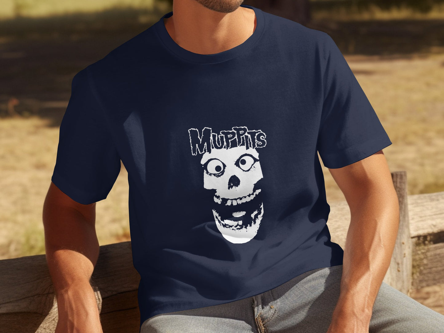 Misfits Skull Face Design Men's T-Shirt product type