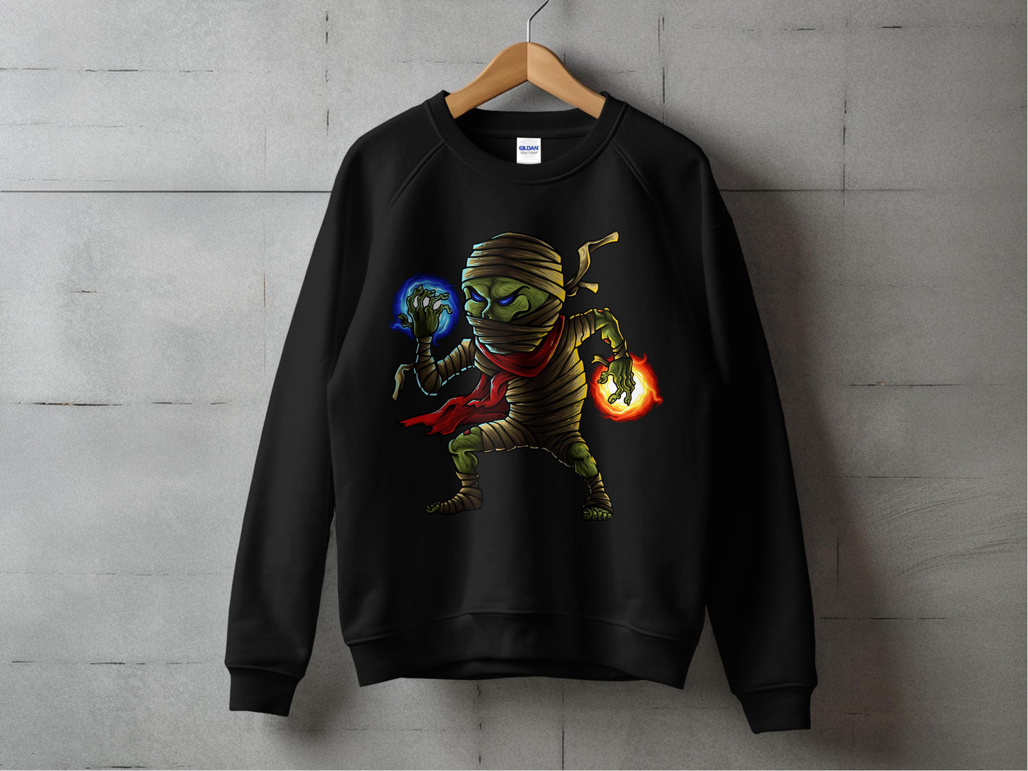 Fierce Mummy Warlock Sweatshirt Unique Clothing product