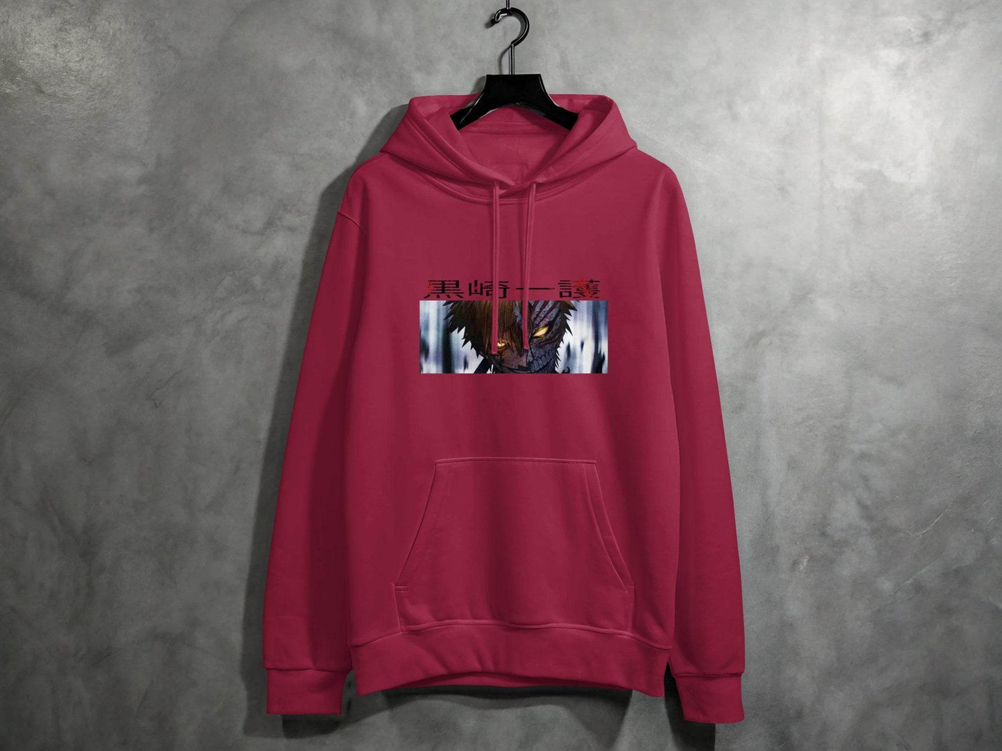 Anime Character Half Mask Kurosaki Ichigo Art Hoodie - Design & Vybe