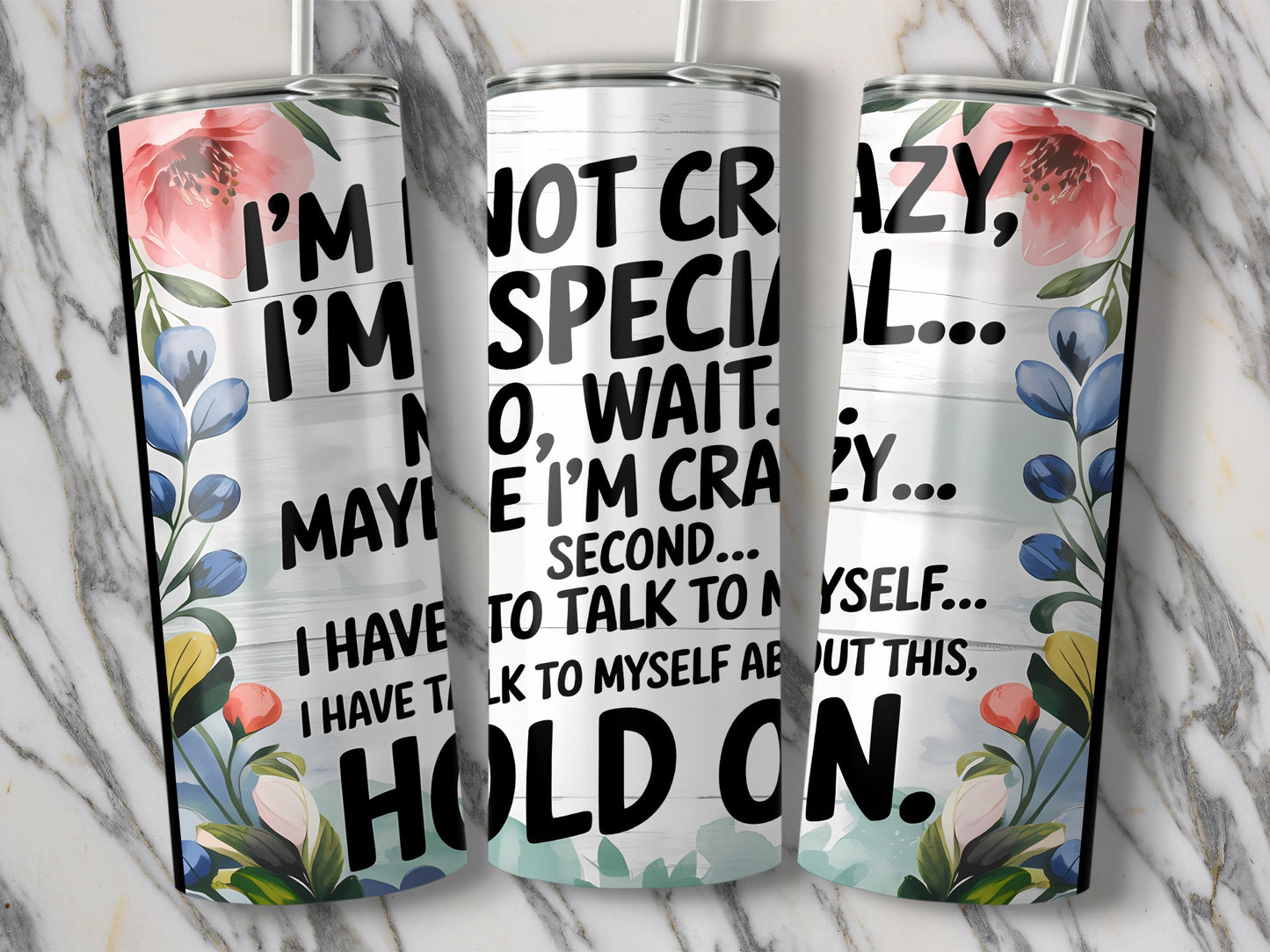 Crazy Special Tumblers with Floral Design product type