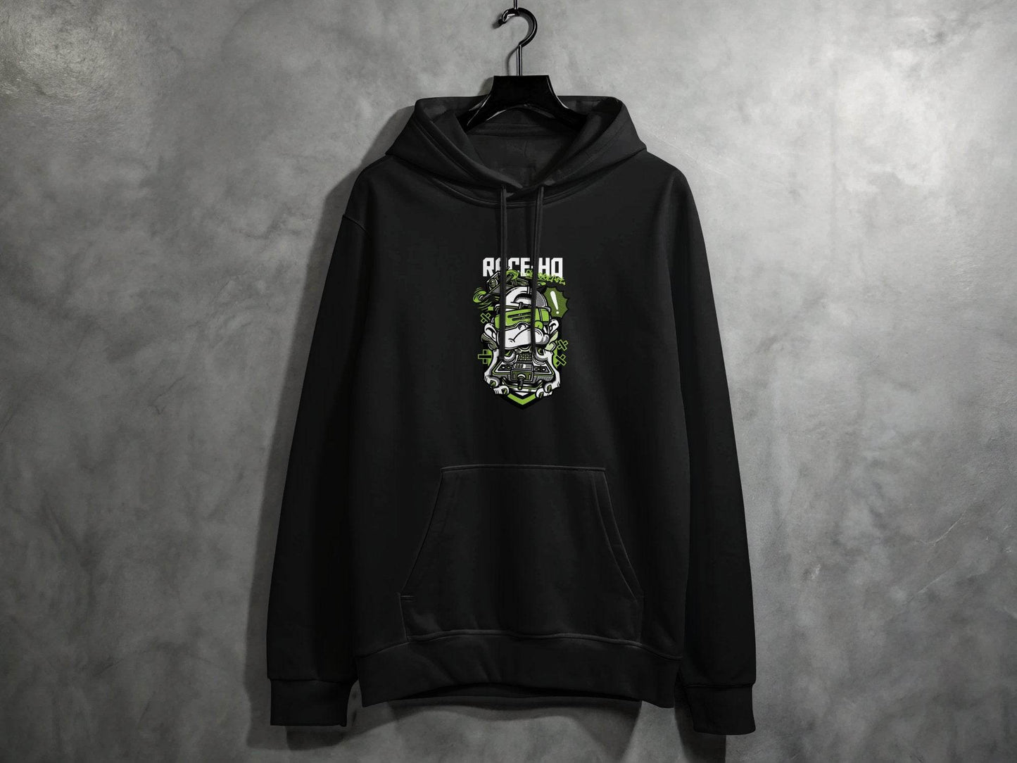 Street Art Monkey with Console Graphics Cool Hoodie - Design & Vybe
