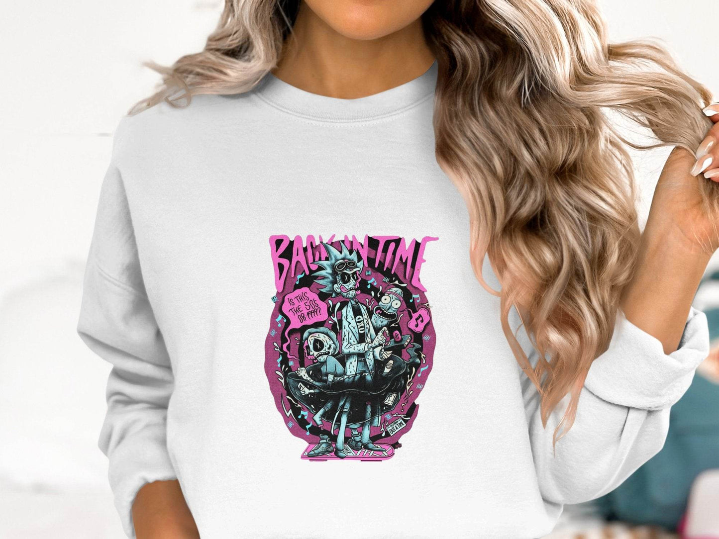Back In Time With Ricks Is This The 50s Graphic Sweater - Design & Vybe